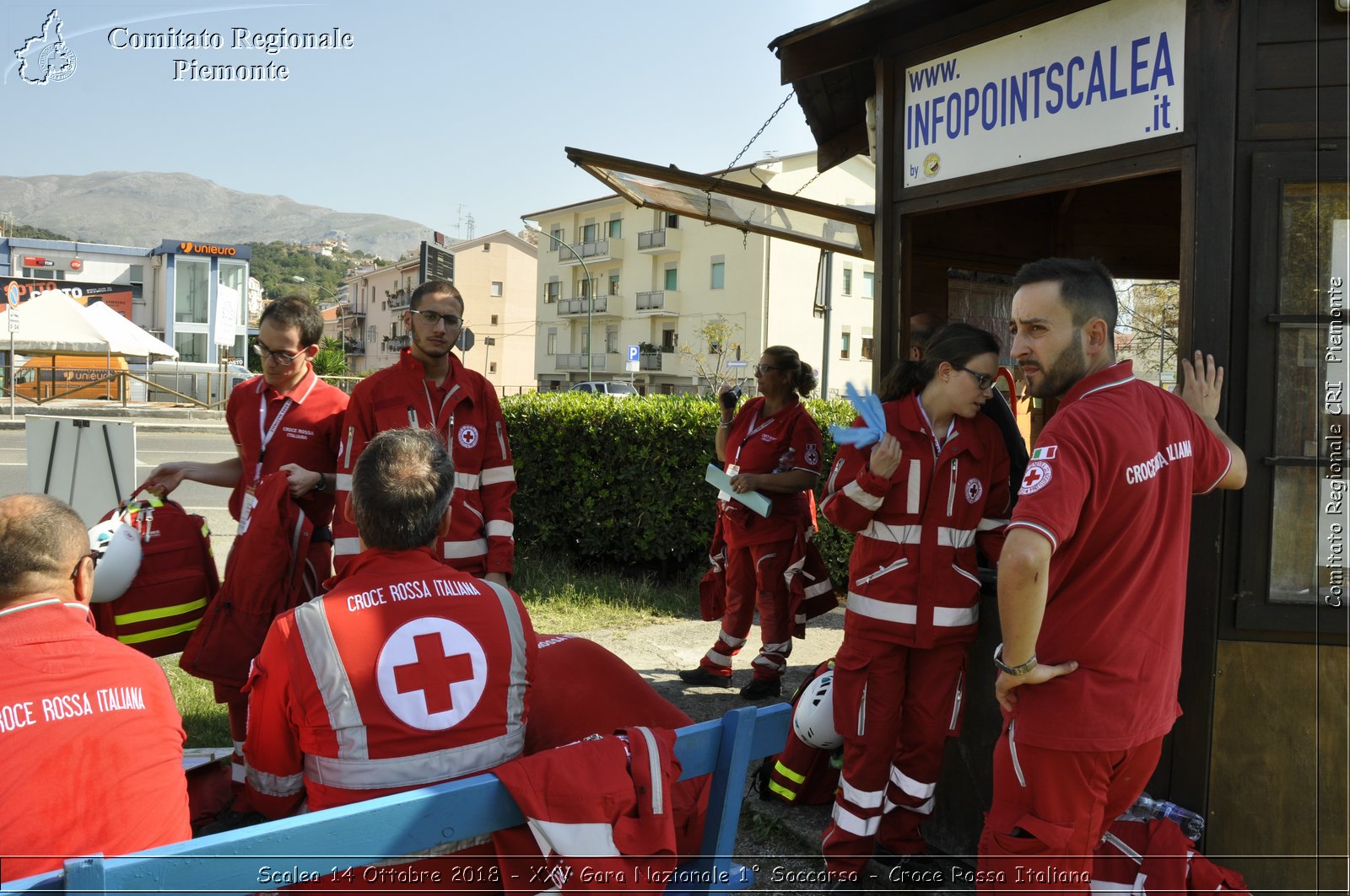 Scalea 14 Ottobre 2018 - XXV Gara Nazionale 1 Soccorso - Croce Rossa Italiana- Comitato Regionale del Piemonte