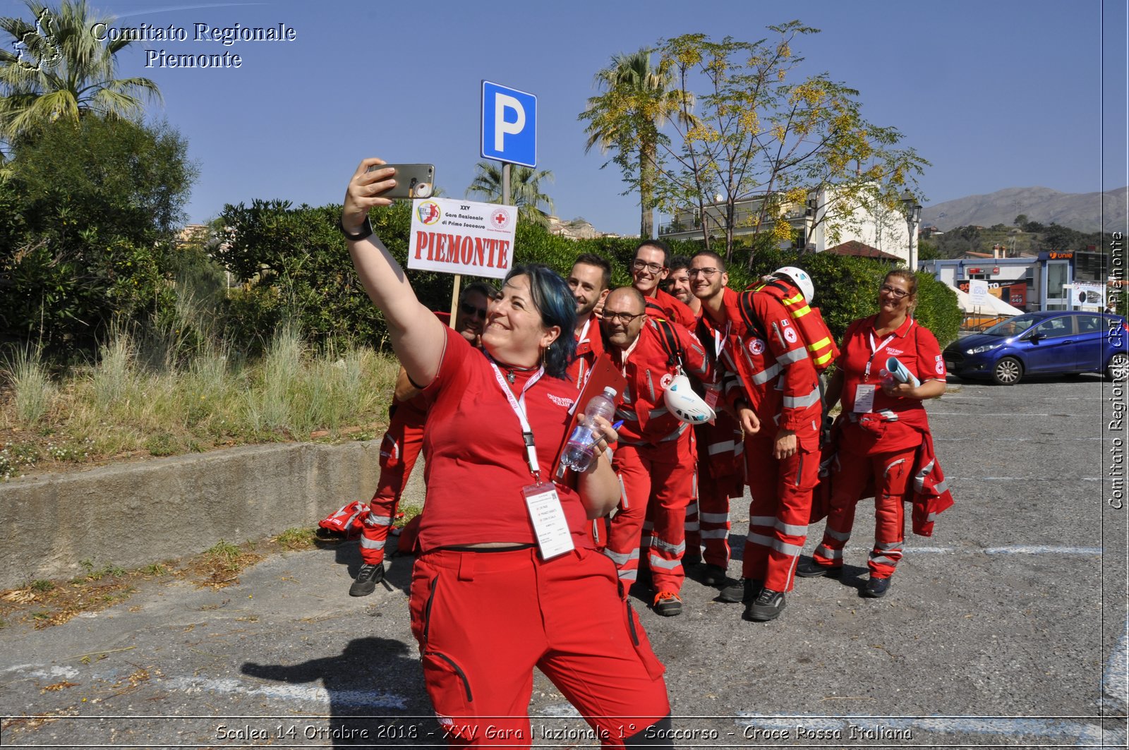 Scalea 14 Ottobre 2018 - XXV Gara Nazionale 1 Soccorso - Croce Rossa Italiana- Comitato Regionale del Piemonte