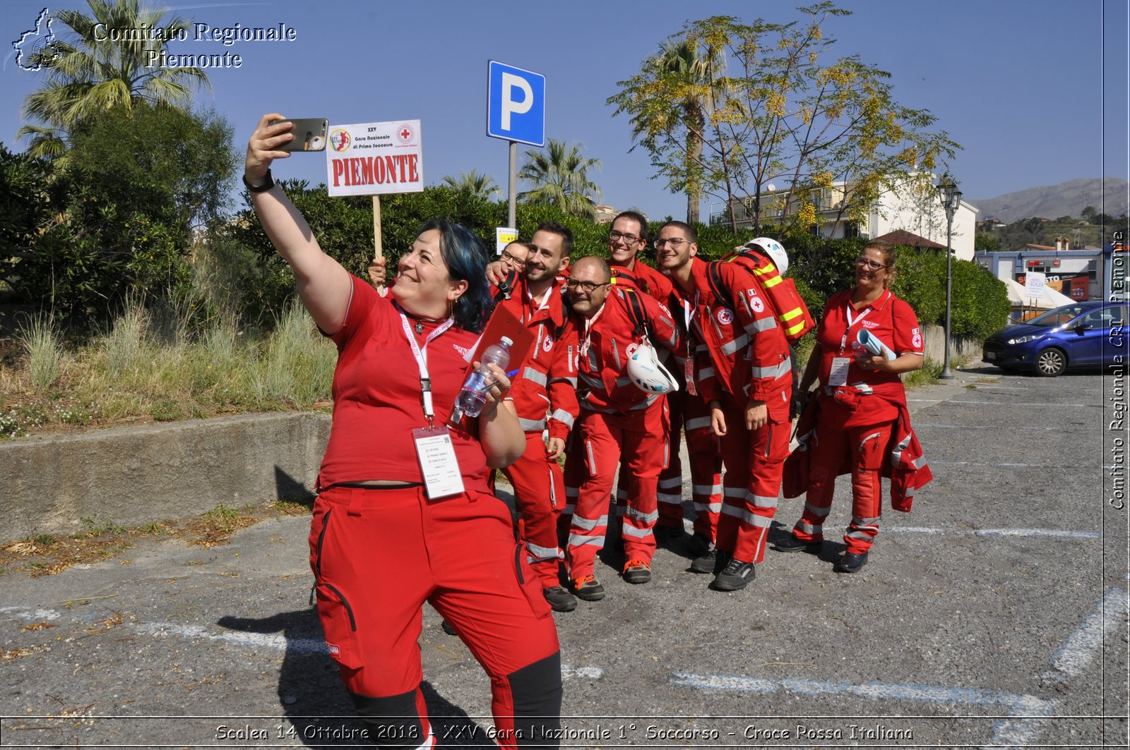 Scalea 14 Ottobre 2018 - XXV Gara Nazionale 1 Soccorso - Croce Rossa Italiana- Comitato Regionale del Piemonte