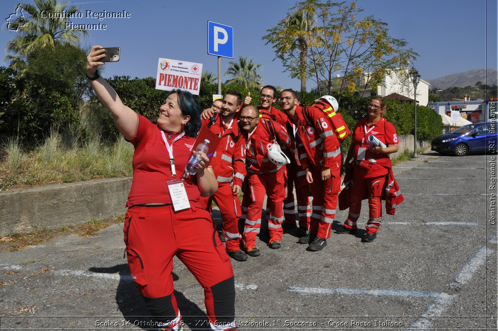 Scalea 14 Ottobre 2018 - XXV Gara Nazionale 1 Soccorso - Croce Rossa Italiana- Comitato Regionale del Piemonte