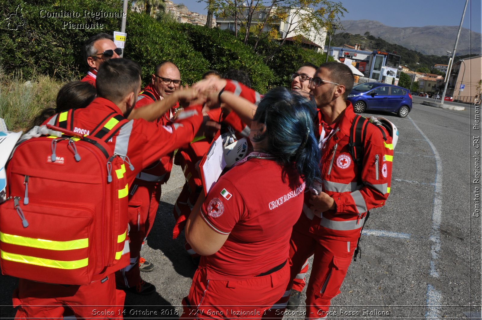 Scalea 14 Ottobre 2018 - XXV Gara Nazionale 1 Soccorso - Croce Rossa Italiana- Comitato Regionale del Piemonte