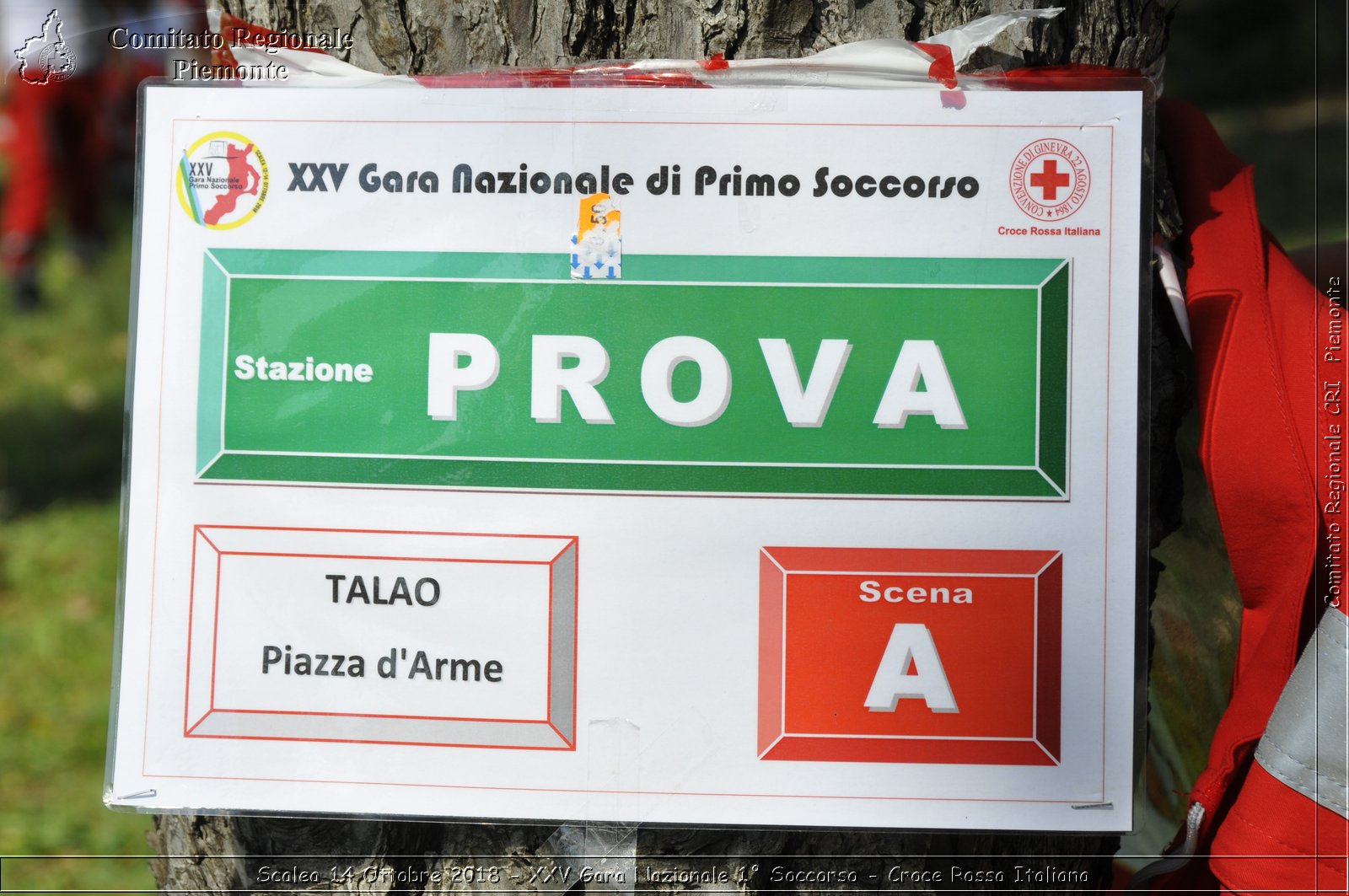 Scalea 14 Ottobre 2018 - XXV Gara Nazionale 1 Soccorso - Croce Rossa Italiana- Comitato Regionale del Piemonte