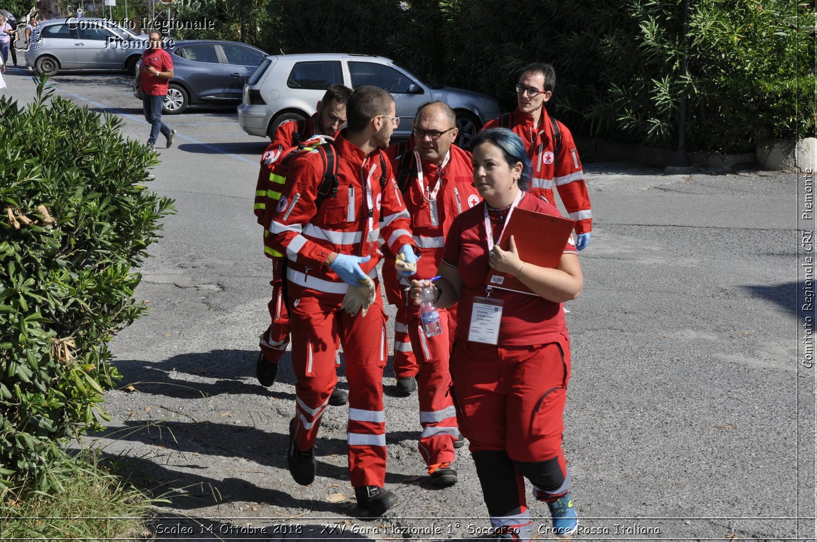 Scalea 14 Ottobre 2018 - XXV Gara Nazionale 1 Soccorso - Croce Rossa Italiana- Comitato Regionale del Piemonte