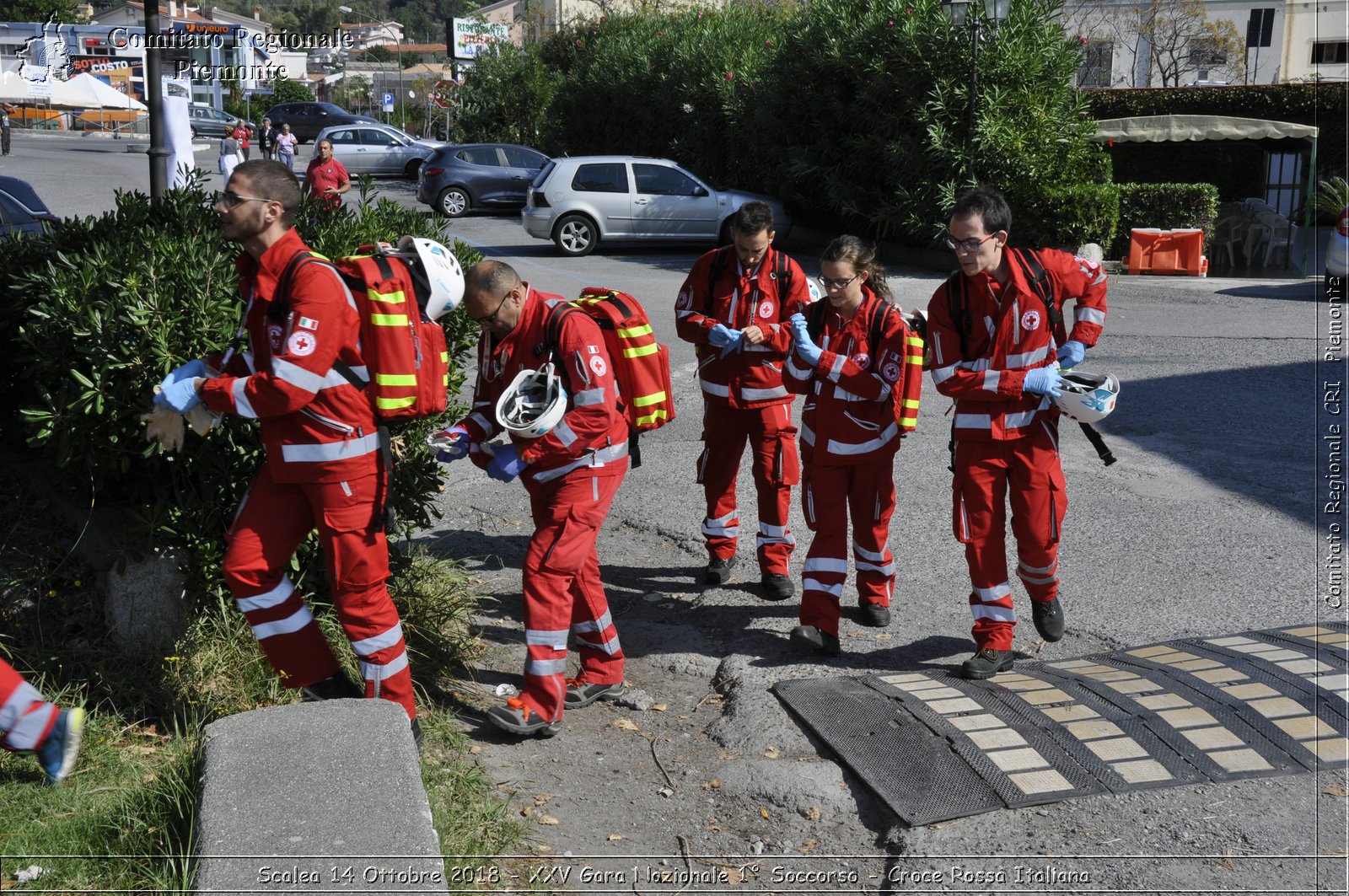 Scalea 14 Ottobre 2018 - XXV Gara Nazionale 1 Soccorso - Croce Rossa Italiana- Comitato Regionale del Piemonte