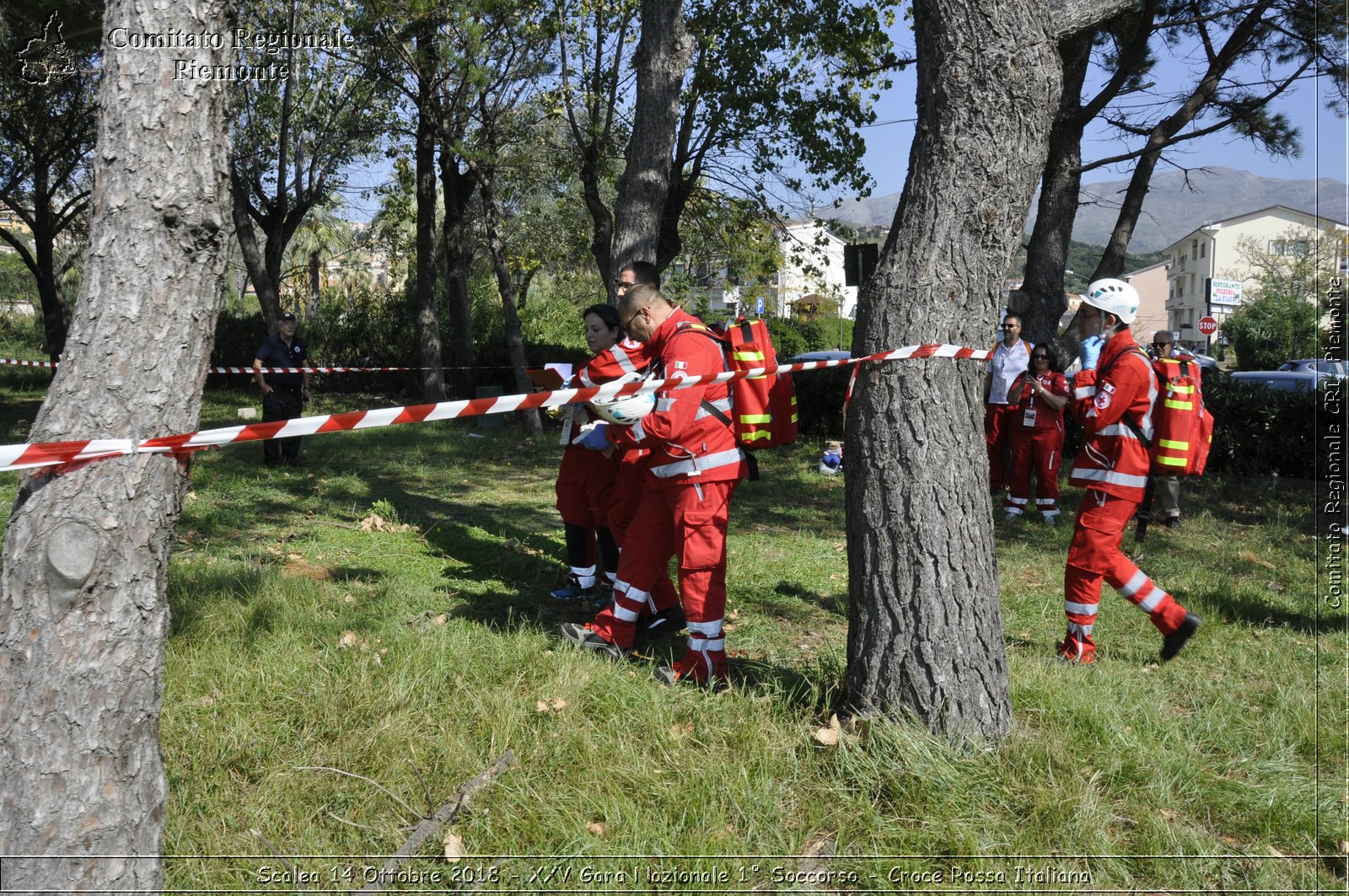 Scalea 14 Ottobre 2018 - XXV Gara Nazionale 1 Soccorso - Croce Rossa Italiana- Comitato Regionale del Piemonte