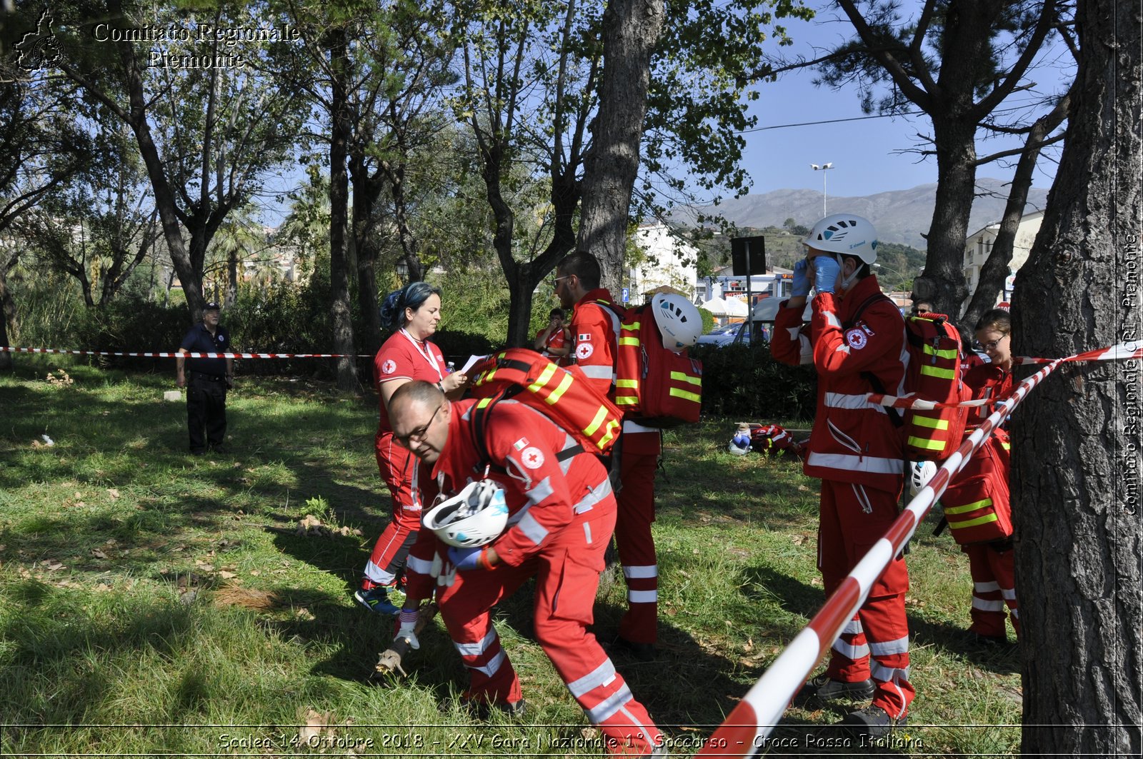 Scalea 14 Ottobre 2018 - XXV Gara Nazionale 1 Soccorso - Croce Rossa Italiana- Comitato Regionale del Piemonte