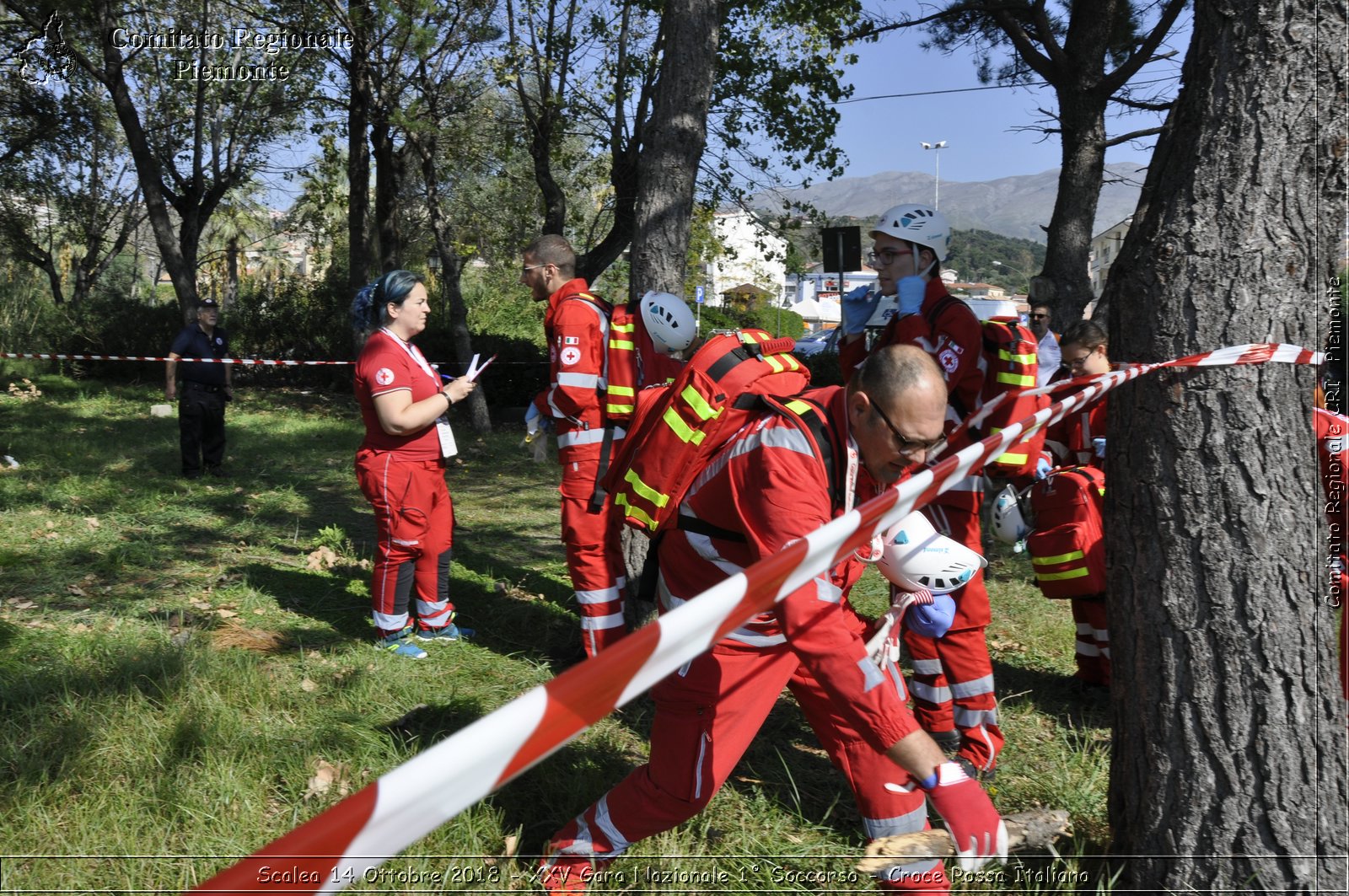 Scalea 14 Ottobre 2018 - XXV Gara Nazionale 1 Soccorso - Croce Rossa Italiana- Comitato Regionale del Piemonte