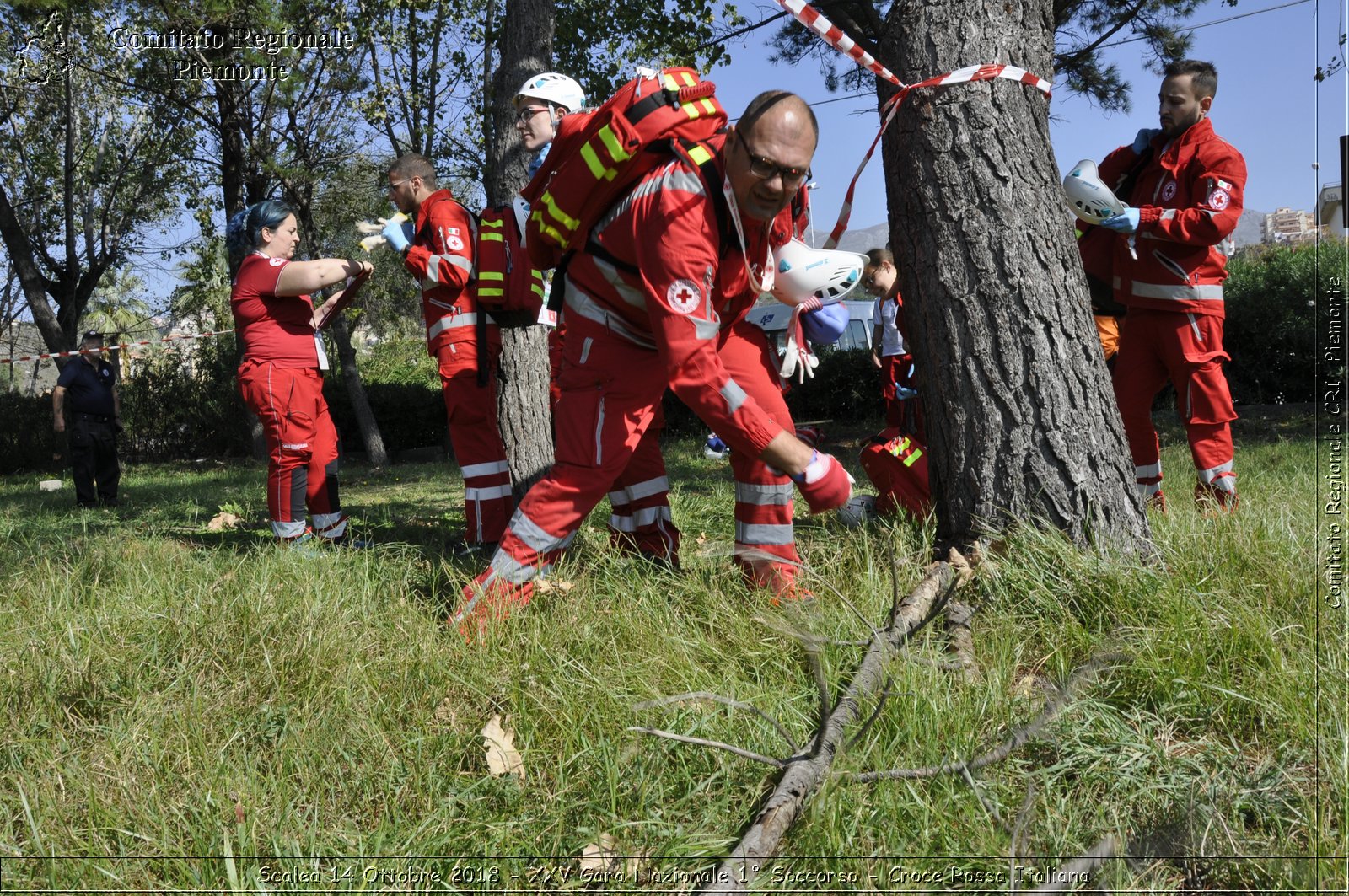 Scalea 14 Ottobre 2018 - XXV Gara Nazionale 1 Soccorso - Croce Rossa Italiana- Comitato Regionale del Piemonte