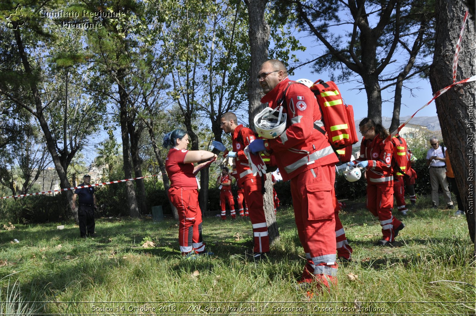 Scalea 14 Ottobre 2018 - XXV Gara Nazionale 1 Soccorso - Croce Rossa Italiana- Comitato Regionale del Piemonte