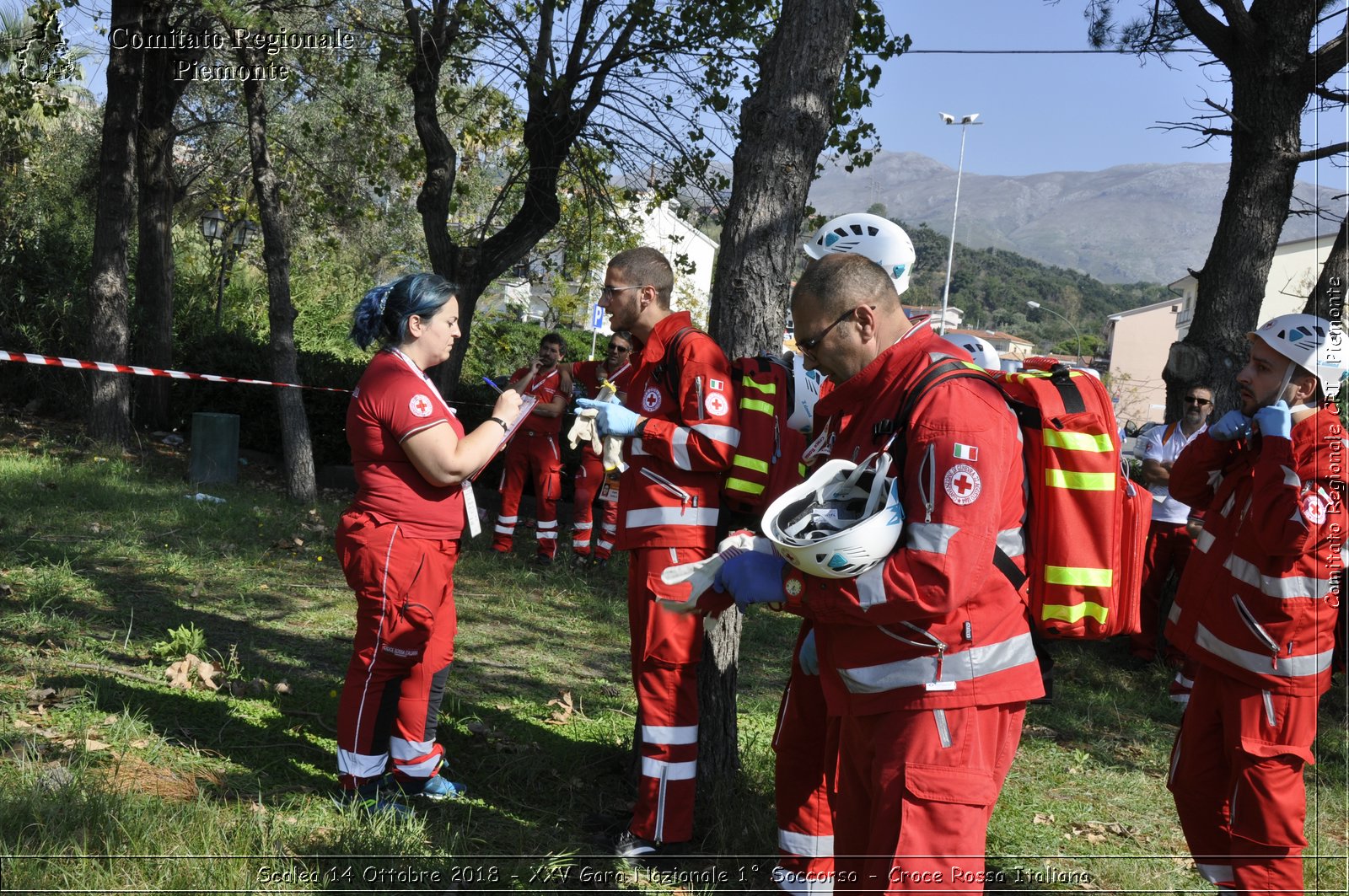 Scalea 14 Ottobre 2018 - XXV Gara Nazionale 1 Soccorso - Croce Rossa Italiana- Comitato Regionale del Piemonte