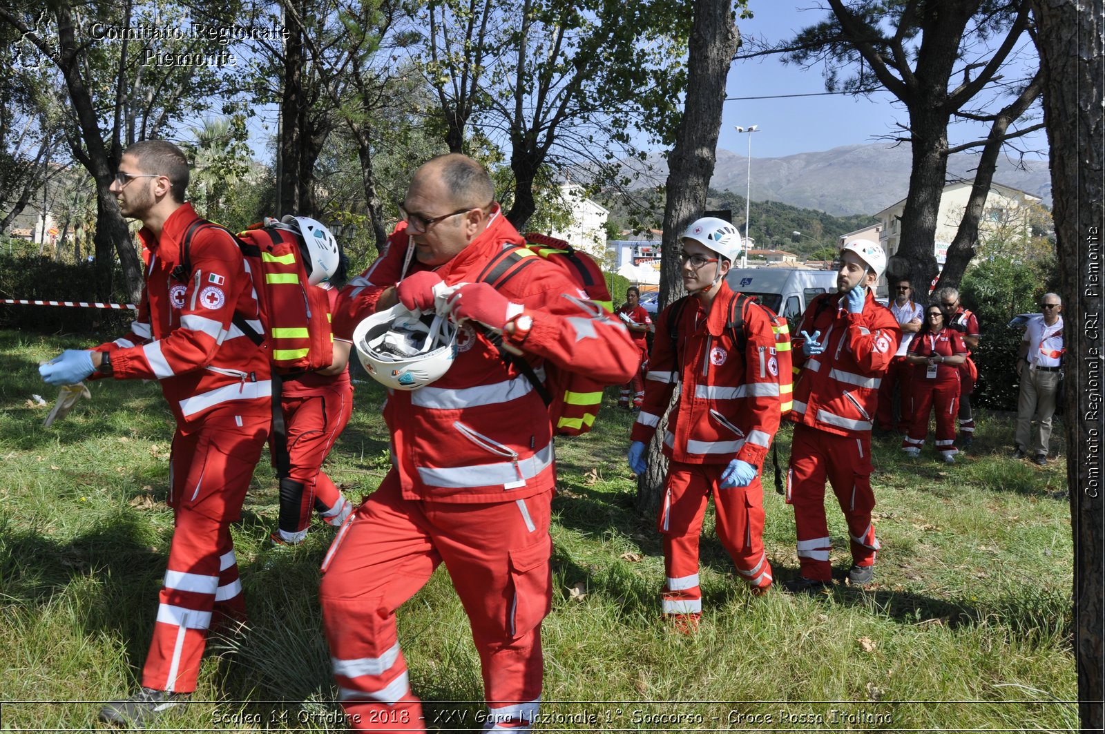 Scalea 14 Ottobre 2018 - XXV Gara Nazionale 1 Soccorso - Croce Rossa Italiana- Comitato Regionale del Piemonte