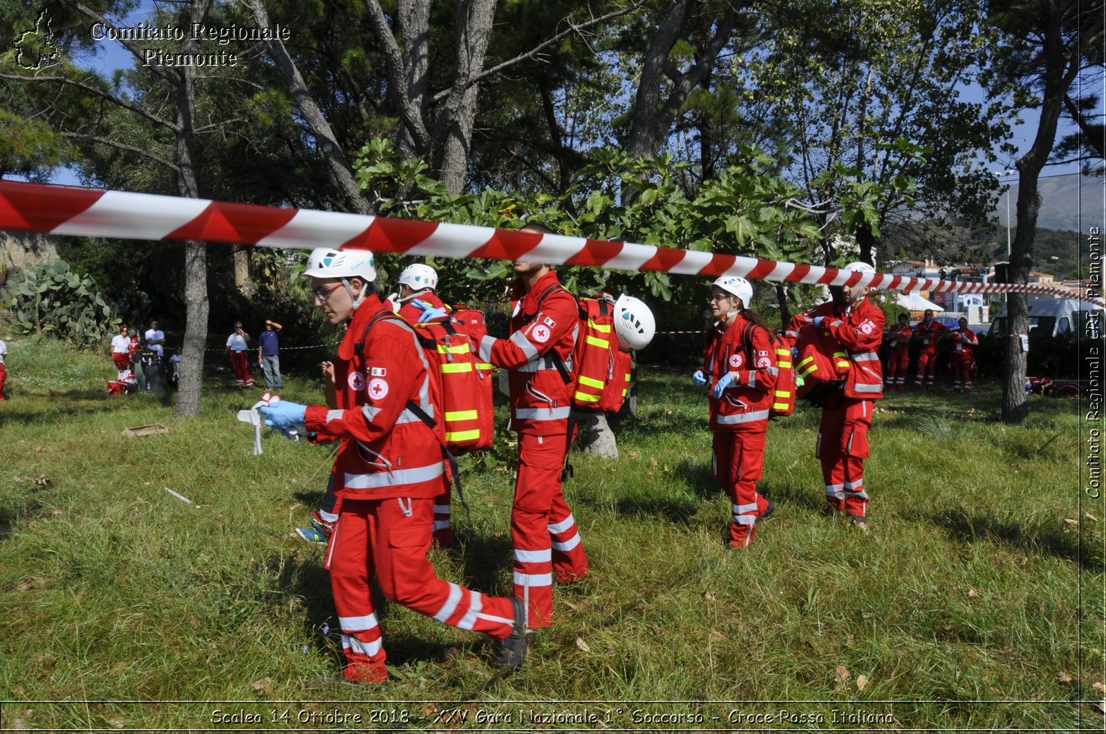 Scalea 14 Ottobre 2018 - XXV Gara Nazionale 1 Soccorso - Croce Rossa Italiana- Comitato Regionale del Piemonte