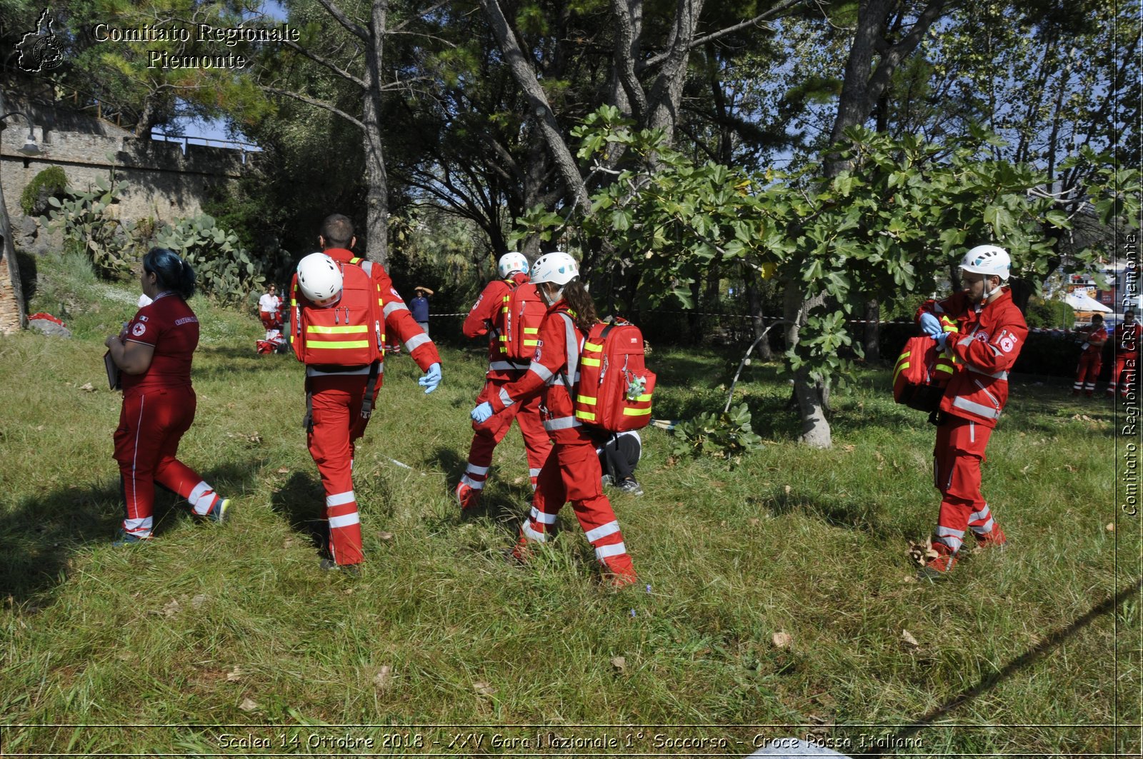 Scalea 14 Ottobre 2018 - XXV Gara Nazionale 1 Soccorso - Croce Rossa Italiana- Comitato Regionale del Piemonte