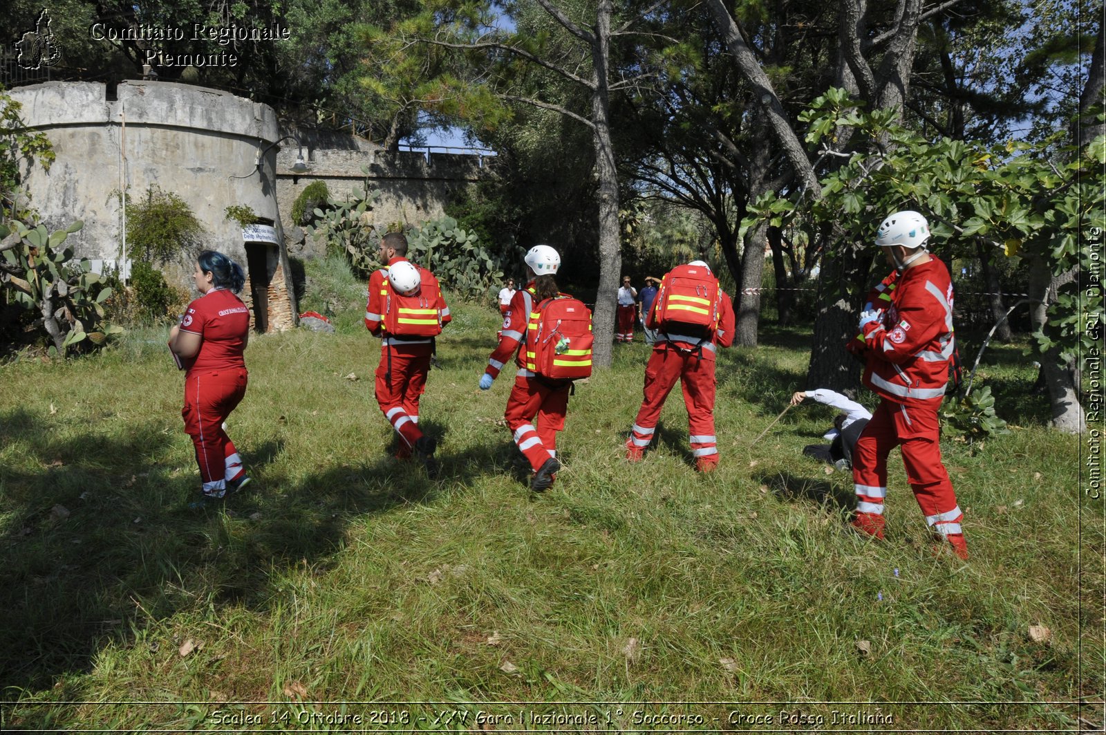 Scalea 14 Ottobre 2018 - XXV Gara Nazionale 1 Soccorso - Croce Rossa Italiana- Comitato Regionale del Piemonte