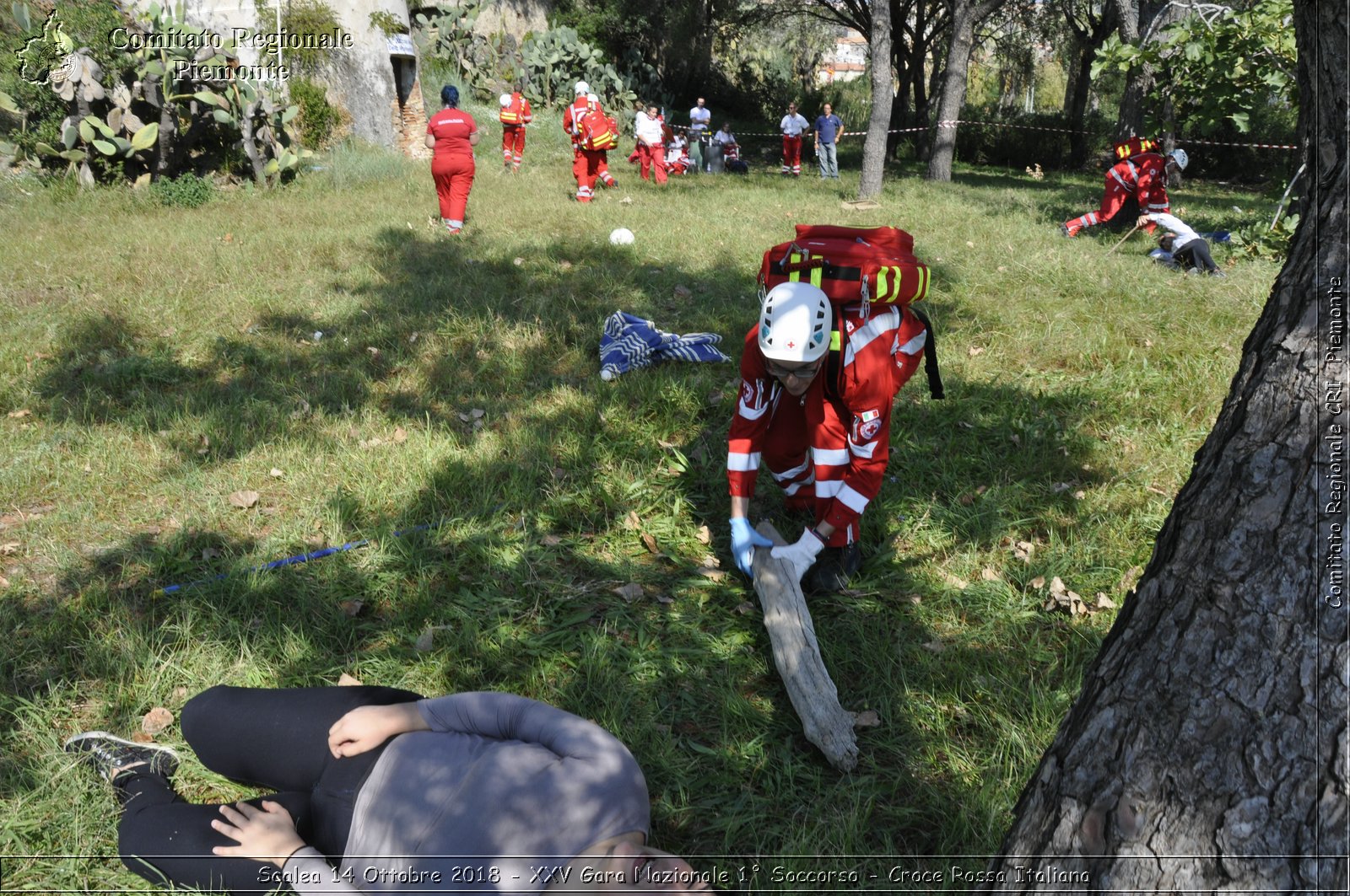 Scalea 14 Ottobre 2018 - XXV Gara Nazionale 1 Soccorso - Croce Rossa Italiana- Comitato Regionale del Piemonte