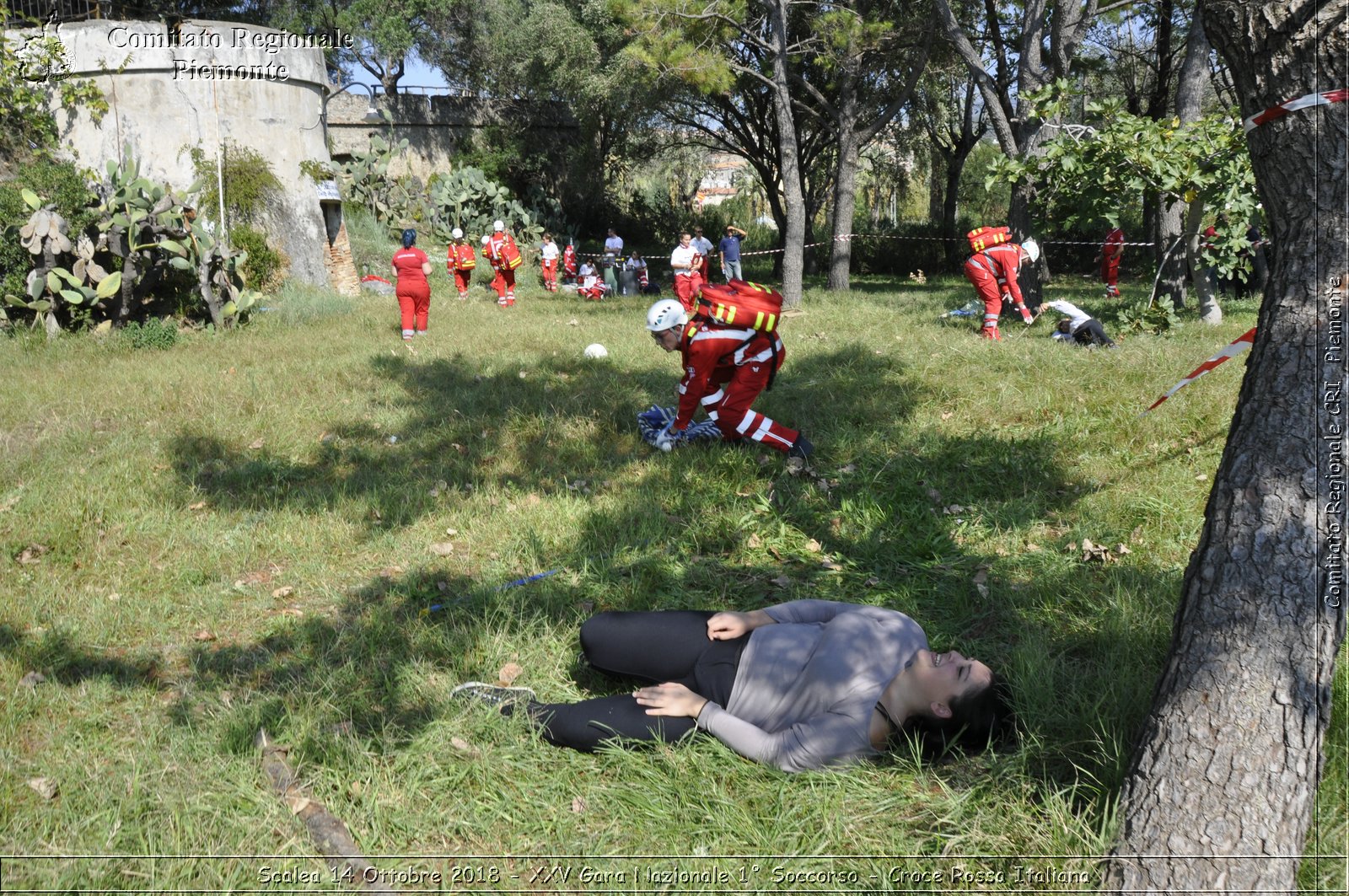 Scalea 14 Ottobre 2018 - XXV Gara Nazionale 1 Soccorso - Croce Rossa Italiana- Comitato Regionale del Piemonte