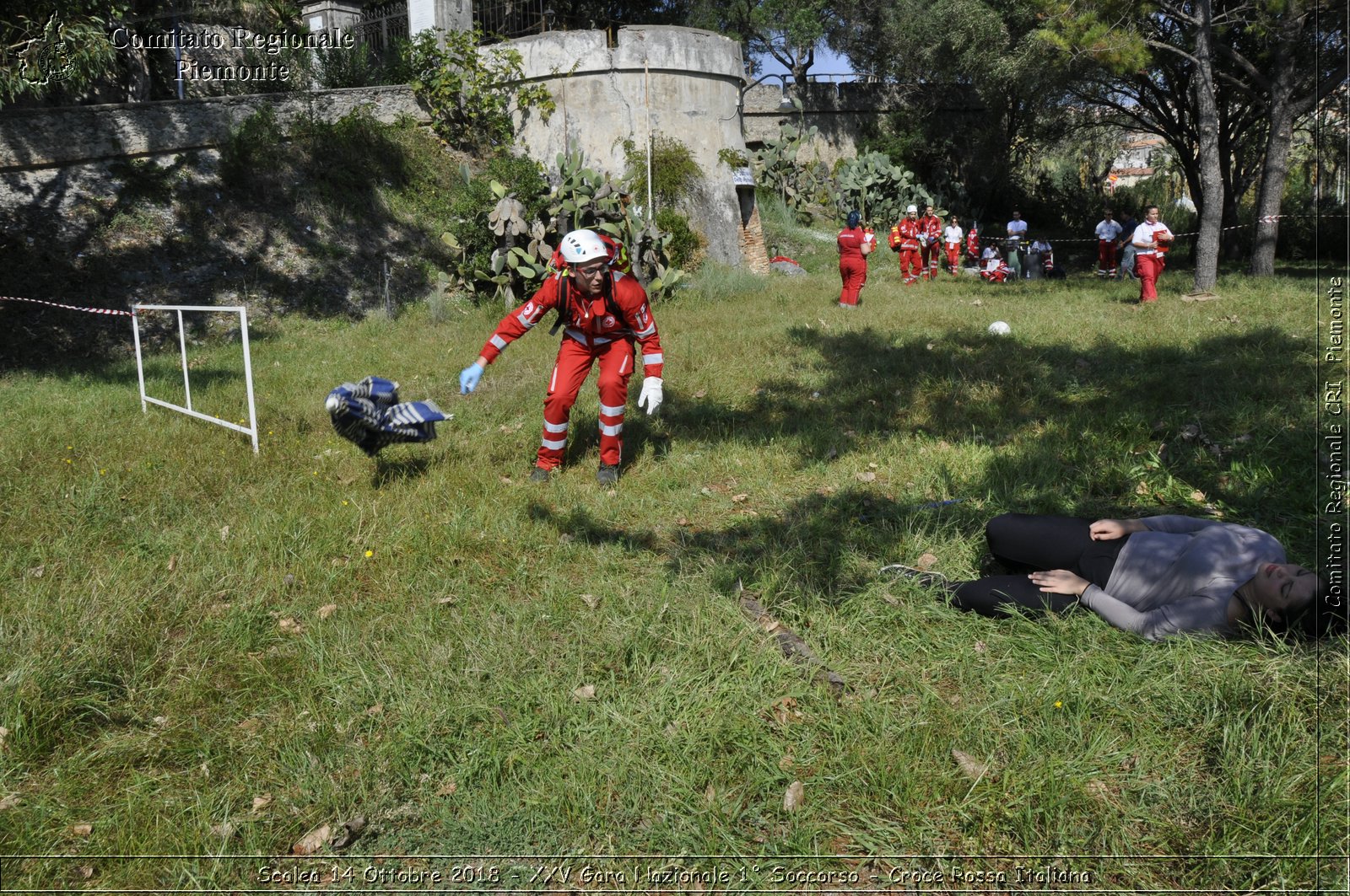 Scalea 14 Ottobre 2018 - XXV Gara Nazionale 1 Soccorso - Croce Rossa Italiana- Comitato Regionale del Piemonte