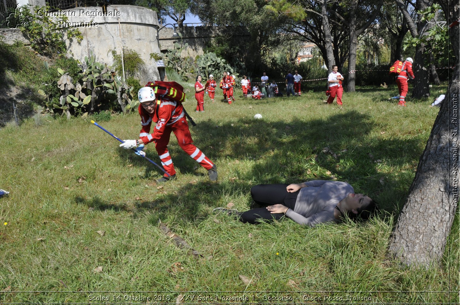 Scalea 14 Ottobre 2018 - XXV Gara Nazionale 1 Soccorso - Croce Rossa Italiana- Comitato Regionale del Piemonte