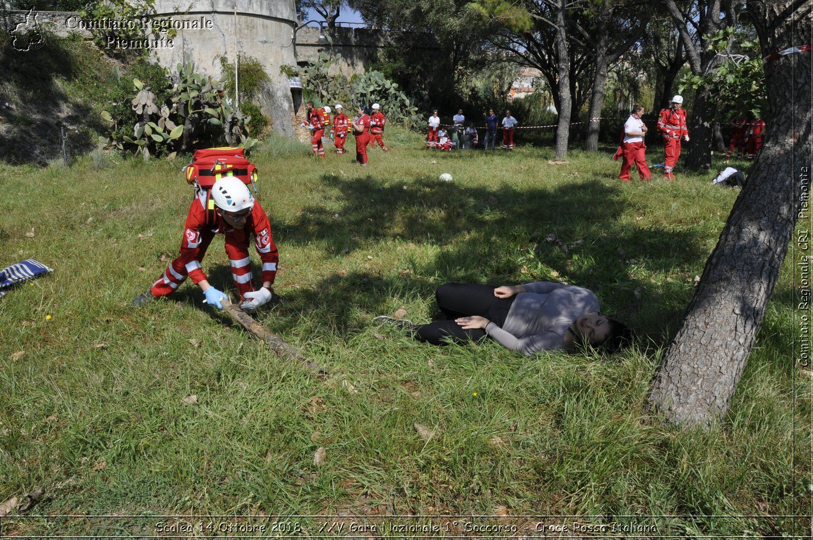 Scalea 14 Ottobre 2018 - XXV Gara Nazionale 1 Soccorso - Croce Rossa Italiana- Comitato Regionale del Piemonte