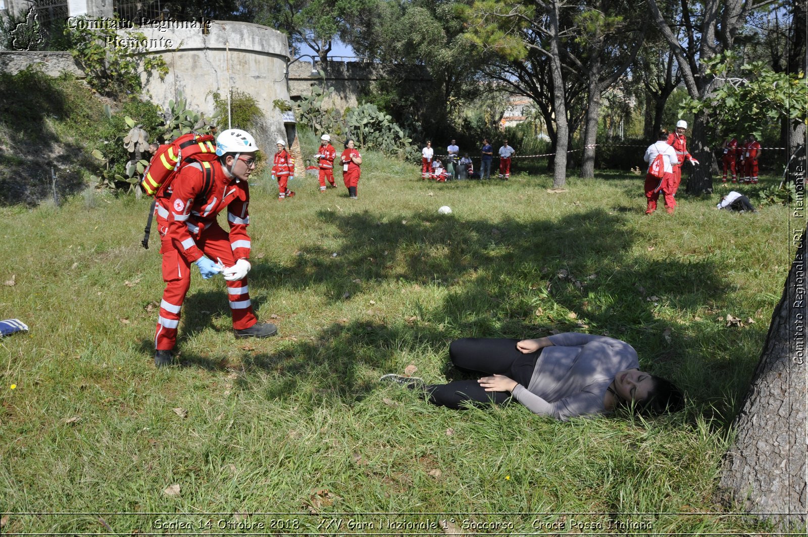 Scalea 14 Ottobre 2018 - XXV Gara Nazionale 1 Soccorso - Croce Rossa Italiana- Comitato Regionale del Piemonte