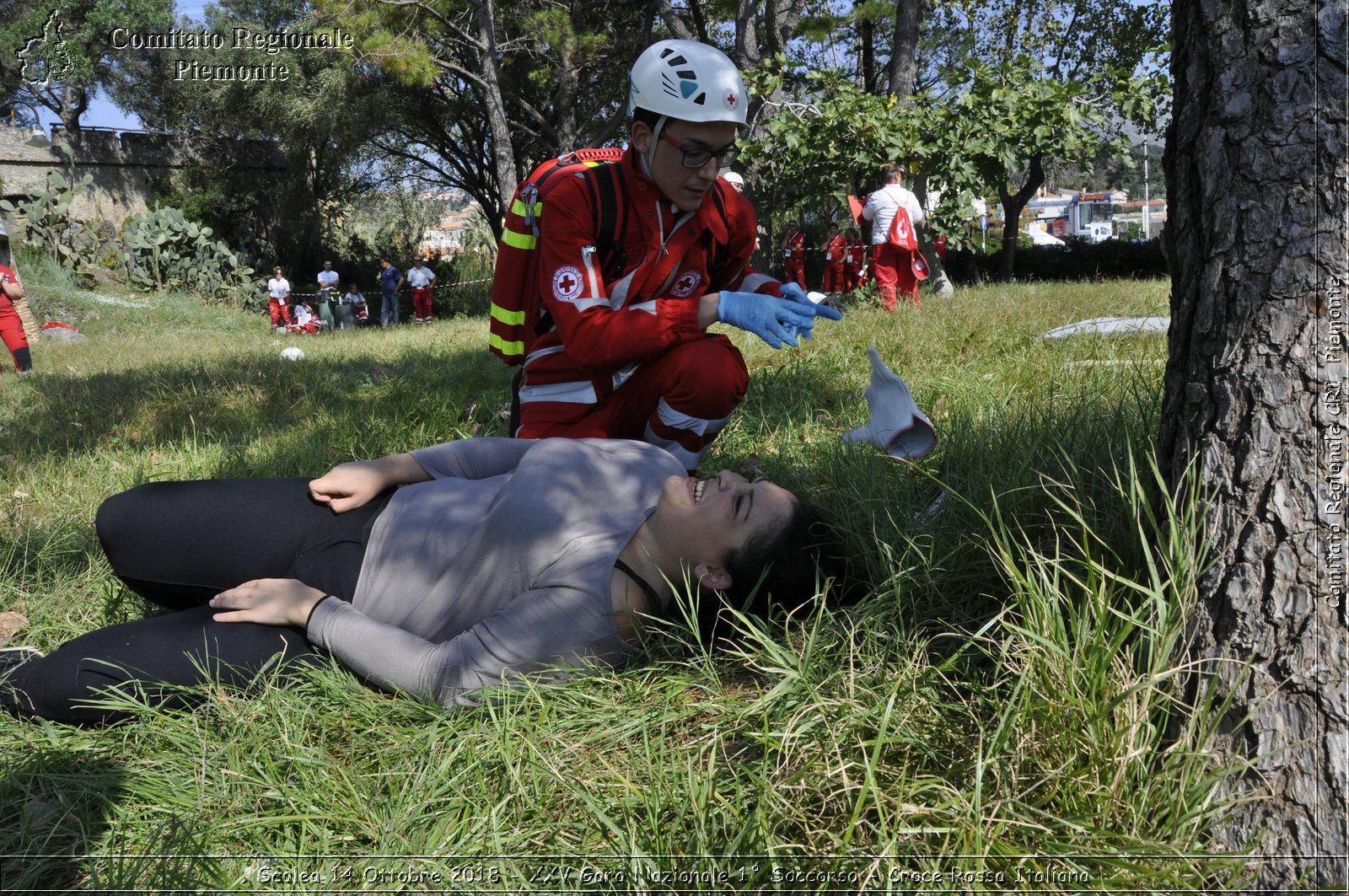 Scalea 14 Ottobre 2018 - XXV Gara Nazionale 1 Soccorso - Croce Rossa Italiana- Comitato Regionale del Piemonte