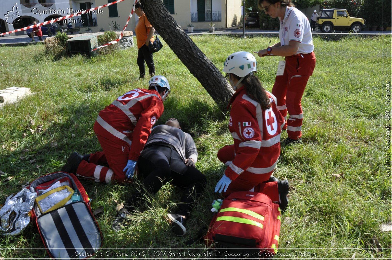 Scalea 14 Ottobre 2018 - XXV Gara Nazionale 1 Soccorso - Croce Rossa Italiana- Comitato Regionale del Piemonte