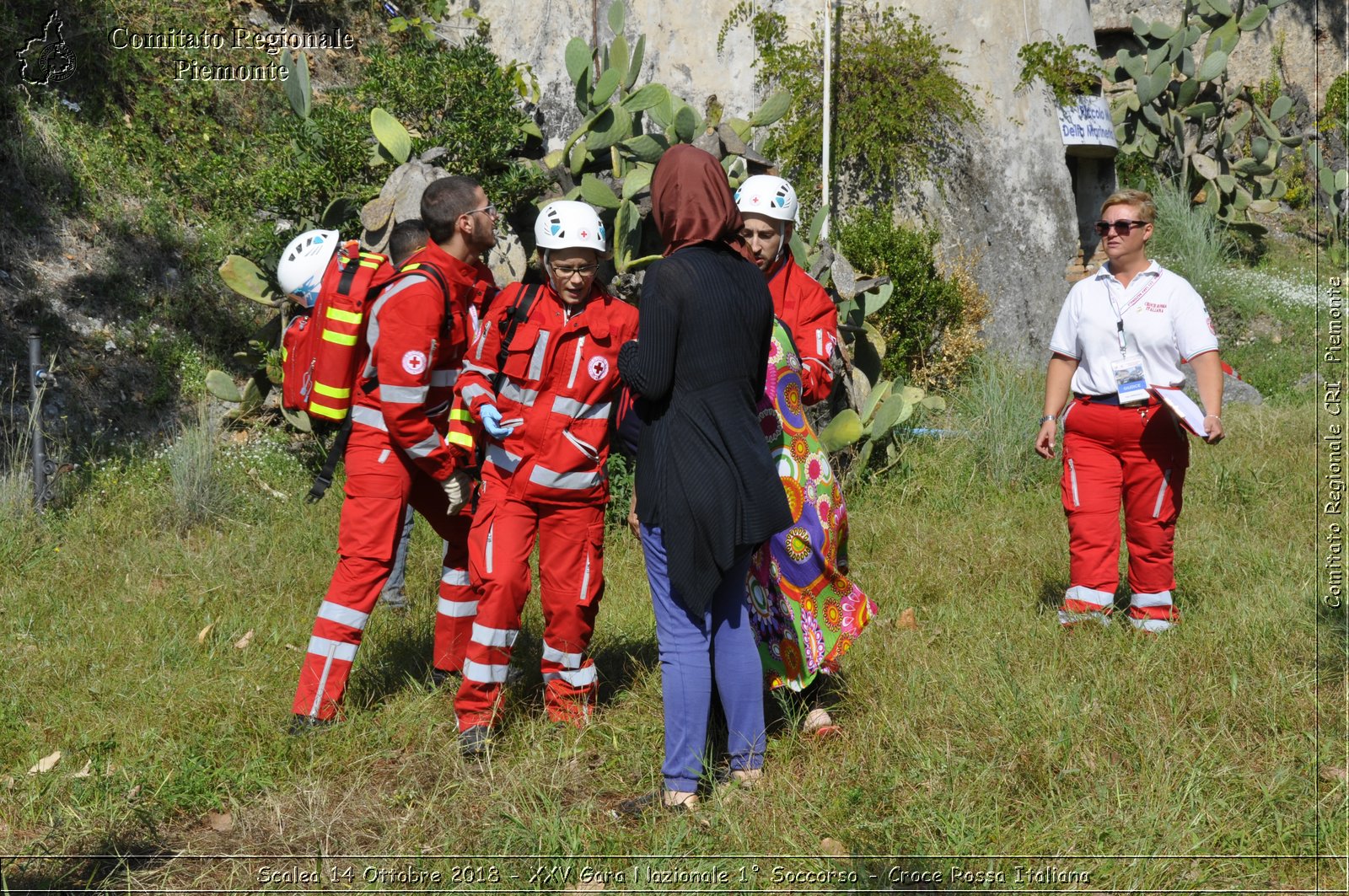 Scalea 14 Ottobre 2018 - XXV Gara Nazionale 1 Soccorso - Croce Rossa Italiana- Comitato Regionale del Piemonte