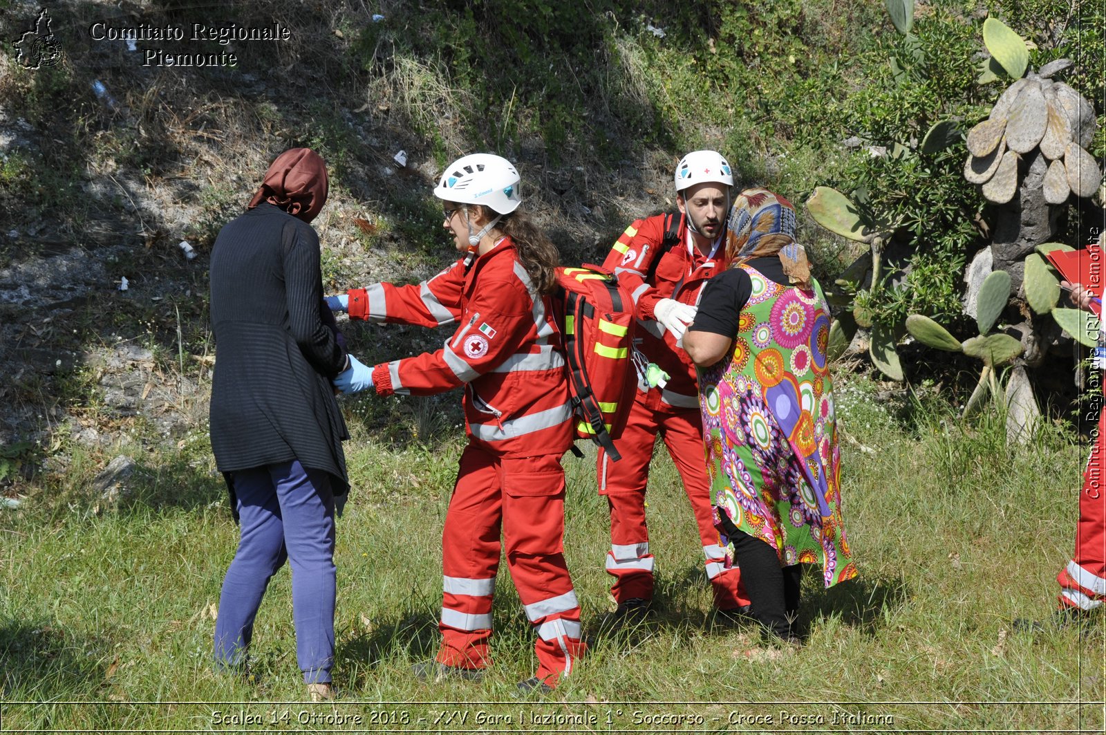 Scalea 14 Ottobre 2018 - XXV Gara Nazionale 1 Soccorso - Croce Rossa Italiana- Comitato Regionale del Piemonte