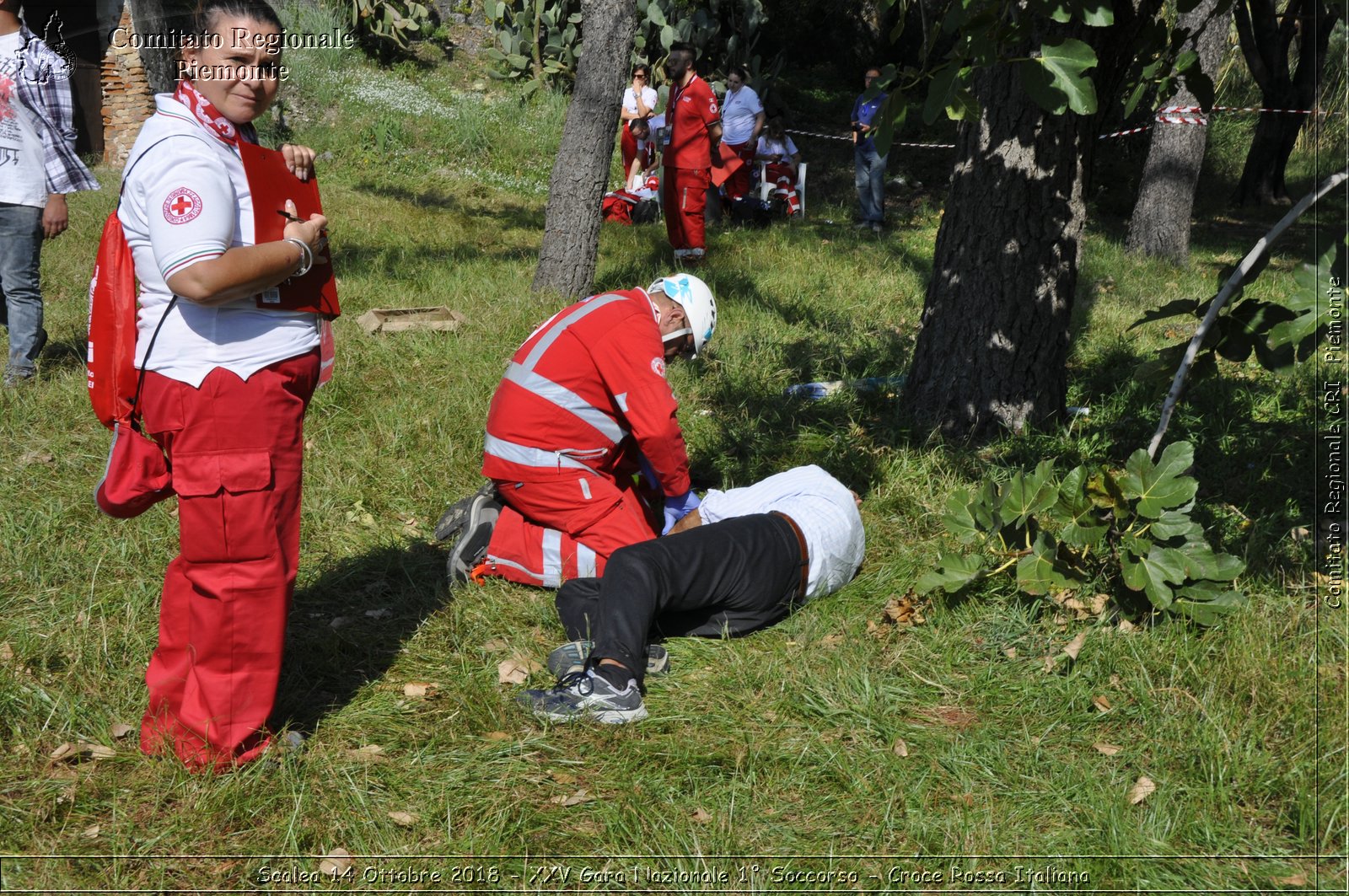 Scalea 14 Ottobre 2018 - XXV Gara Nazionale 1 Soccorso - Croce Rossa Italiana- Comitato Regionale del Piemonte