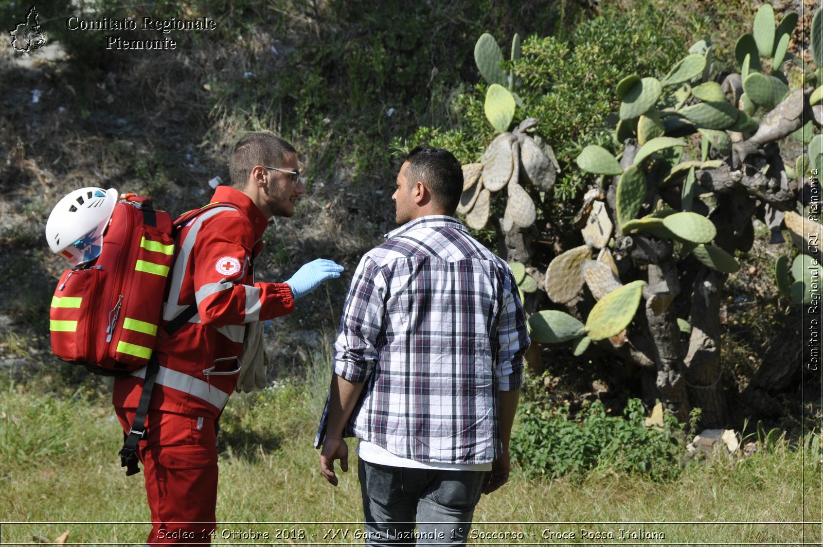 Scalea 14 Ottobre 2018 - XXV Gara Nazionale 1 Soccorso - Croce Rossa Italiana- Comitato Regionale del Piemonte