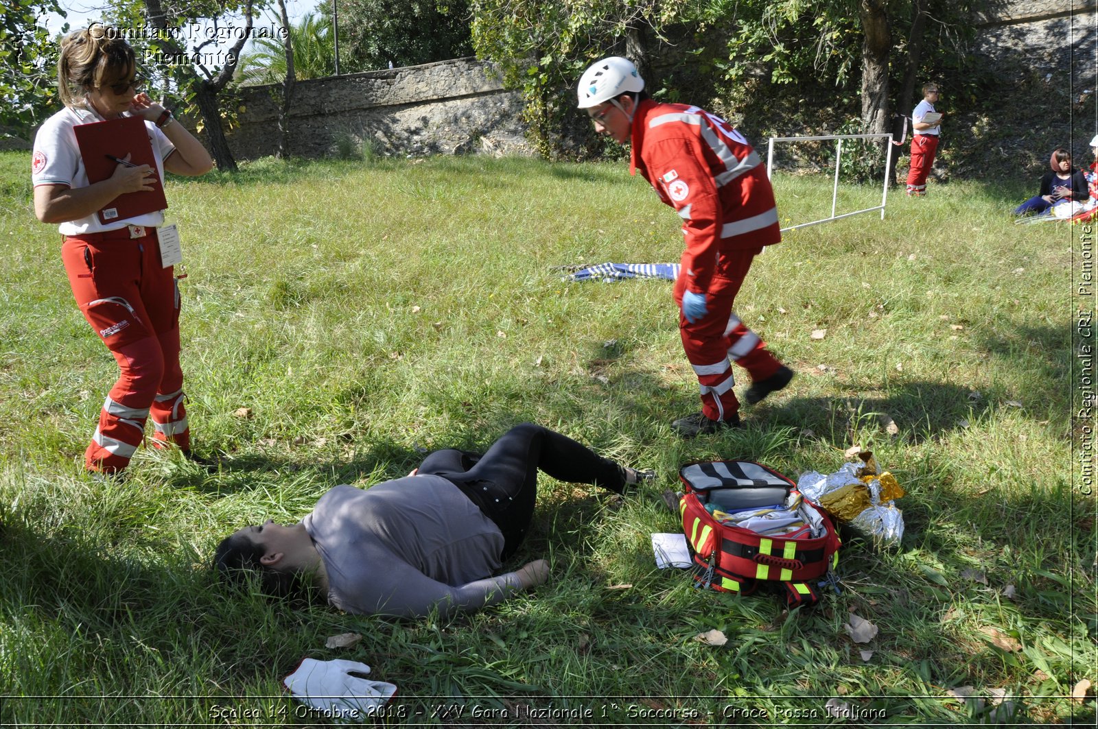 Scalea 14 Ottobre 2018 - XXV Gara Nazionale 1 Soccorso - Croce Rossa Italiana- Comitato Regionale del Piemonte