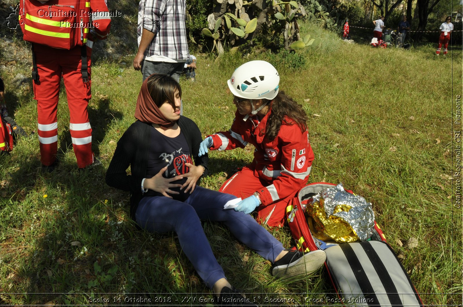 Scalea 14 Ottobre 2018 - XXV Gara Nazionale 1 Soccorso - Croce Rossa Italiana- Comitato Regionale del Piemonte