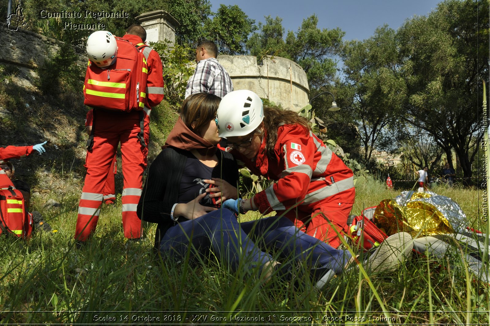 Scalea 14 Ottobre 2018 - XXV Gara Nazionale 1 Soccorso - Croce Rossa Italiana- Comitato Regionale del Piemonte