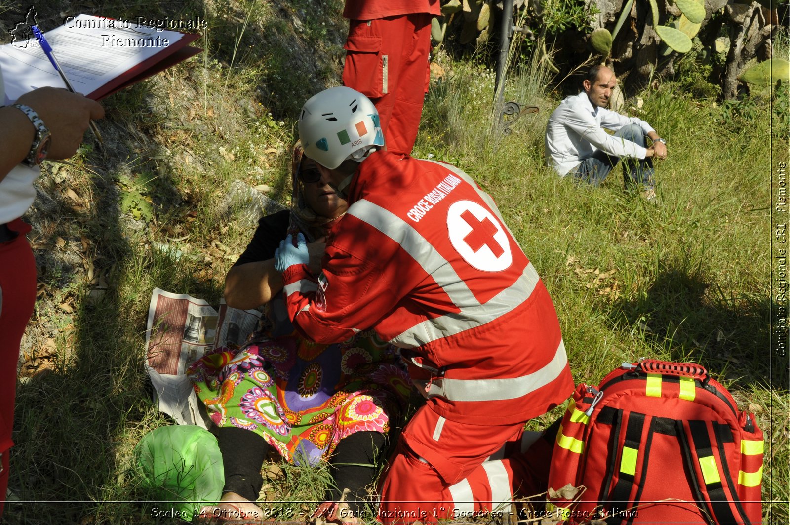 Scalea 14 Ottobre 2018 - XXV Gara Nazionale 1 Soccorso - Croce Rossa Italiana- Comitato Regionale del Piemonte