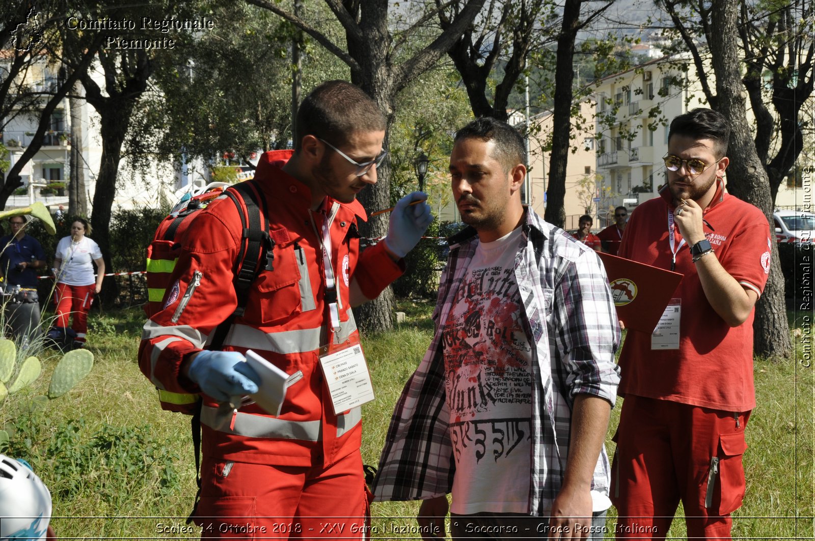 Scalea 14 Ottobre 2018 - XXV Gara Nazionale 1 Soccorso - Croce Rossa Italiana- Comitato Regionale del Piemonte