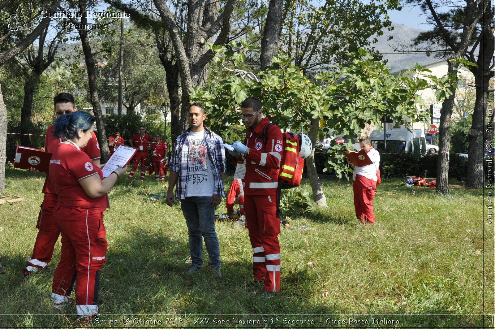 Scalea 14 Ottobre 2018 - XXV Gara Nazionale 1 Soccorso - Croce Rossa Italiana- Comitato Regionale del Piemonte