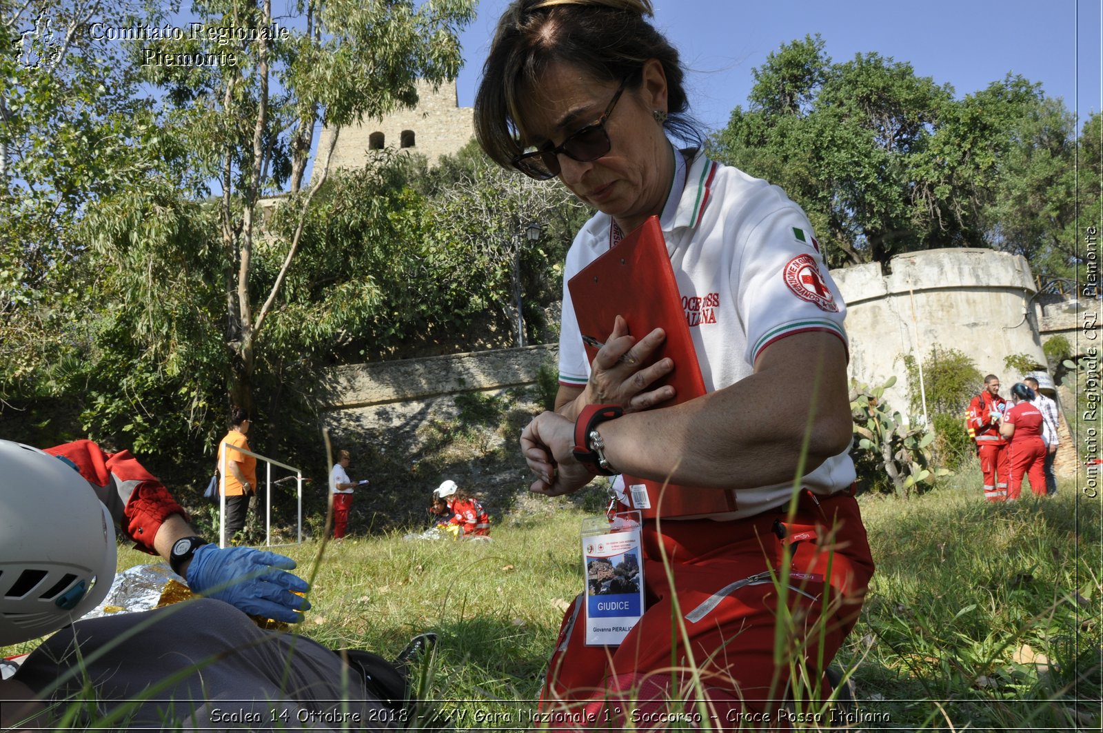 Scalea 14 Ottobre 2018 - XXV Gara Nazionale 1 Soccorso - Croce Rossa Italiana- Comitato Regionale del Piemonte