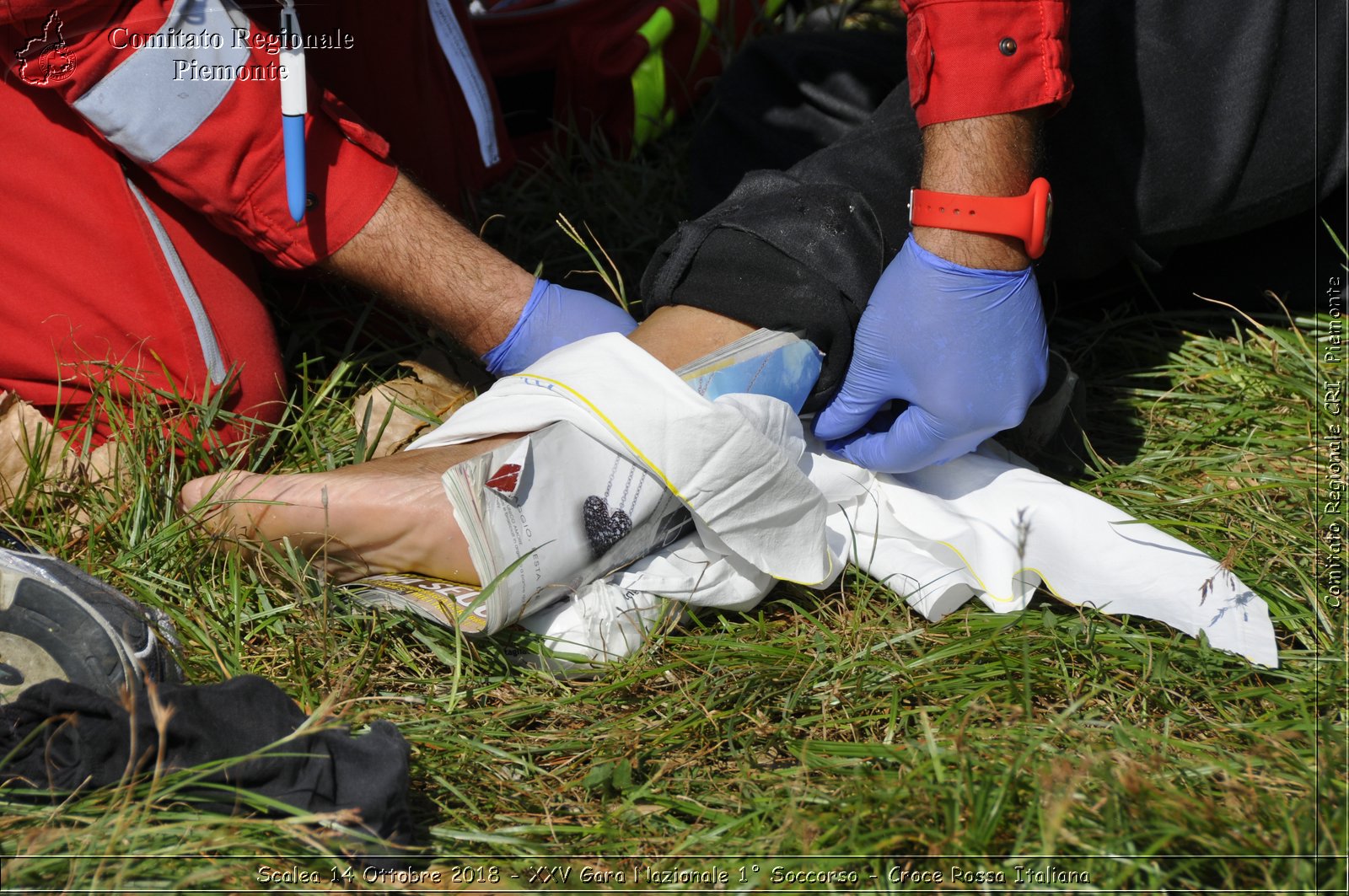 Scalea 14 Ottobre 2018 - XXV Gara Nazionale 1 Soccorso - Croce Rossa Italiana- Comitato Regionale del Piemonte