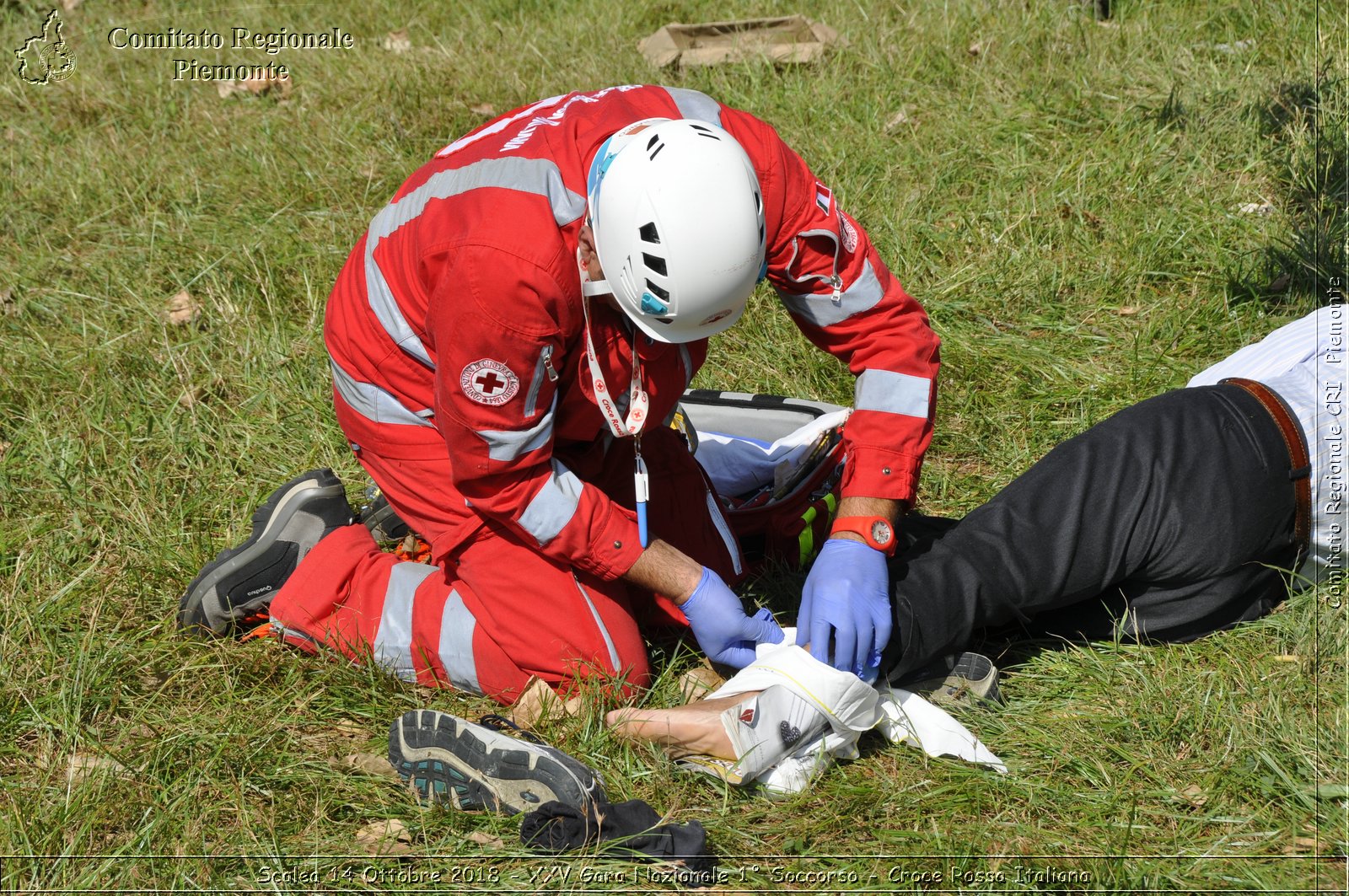 Scalea 14 Ottobre 2018 - XXV Gara Nazionale 1 Soccorso - Croce Rossa Italiana- Comitato Regionale del Piemonte