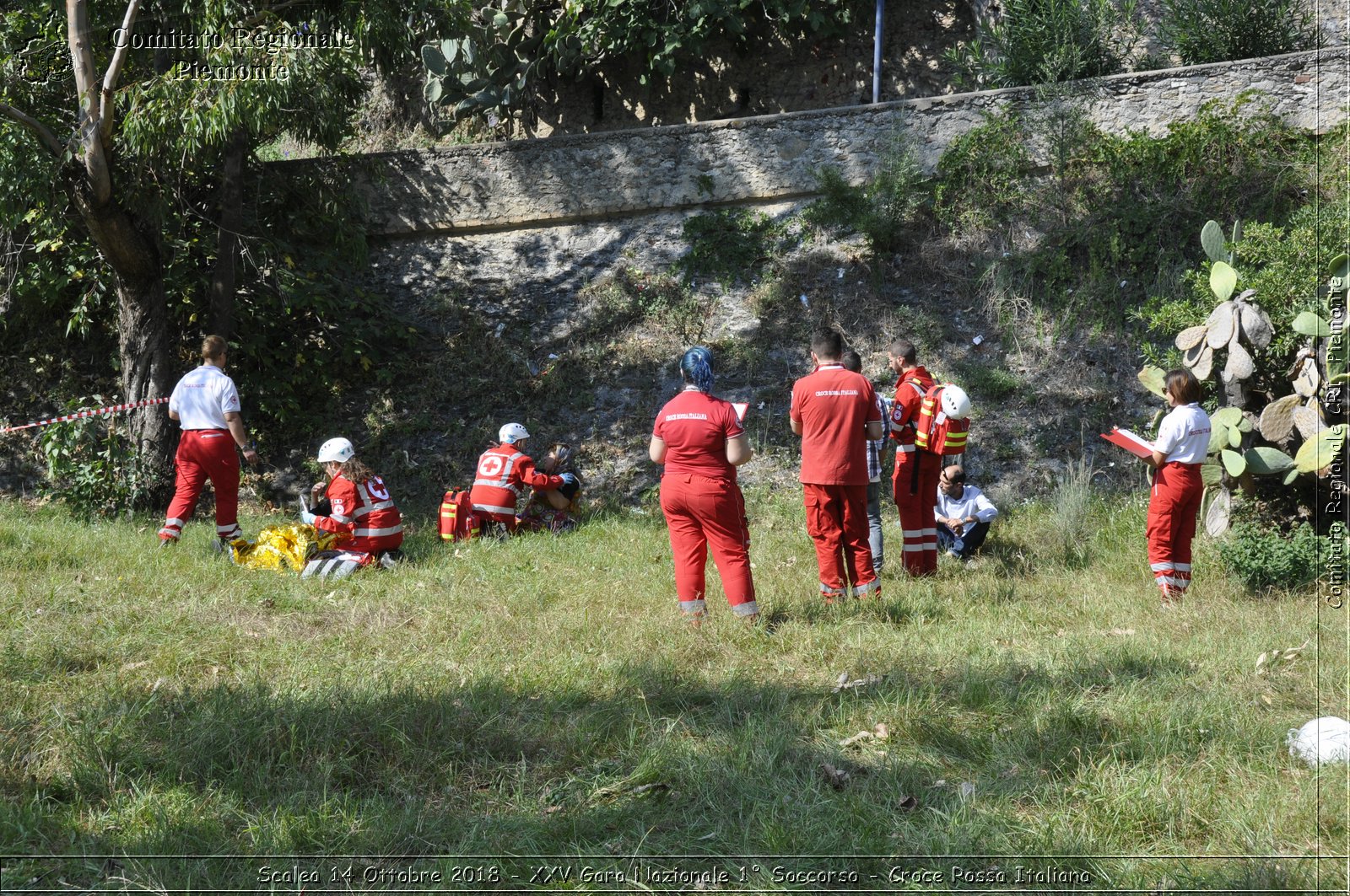 Scalea 14 Ottobre 2018 - XXV Gara Nazionale 1 Soccorso - Croce Rossa Italiana- Comitato Regionale del Piemonte