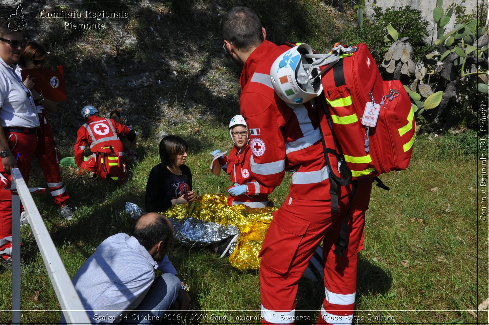 Scalea 14 Ottobre 2018 - XXV Gara Nazionale 1 Soccorso - Croce Rossa Italiana- Comitato Regionale del Piemonte