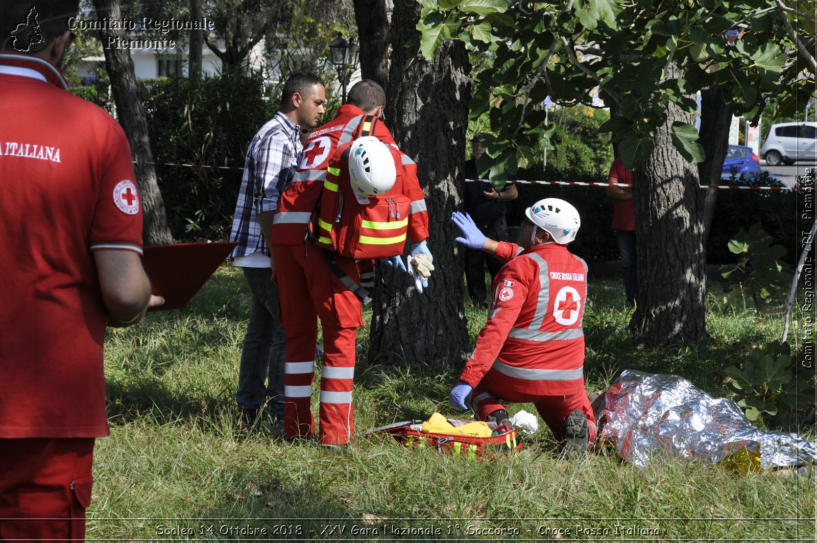 Scalea 14 Ottobre 2018 - XXV Gara Nazionale 1 Soccorso - Croce Rossa Italiana- Comitato Regionale del Piemonte