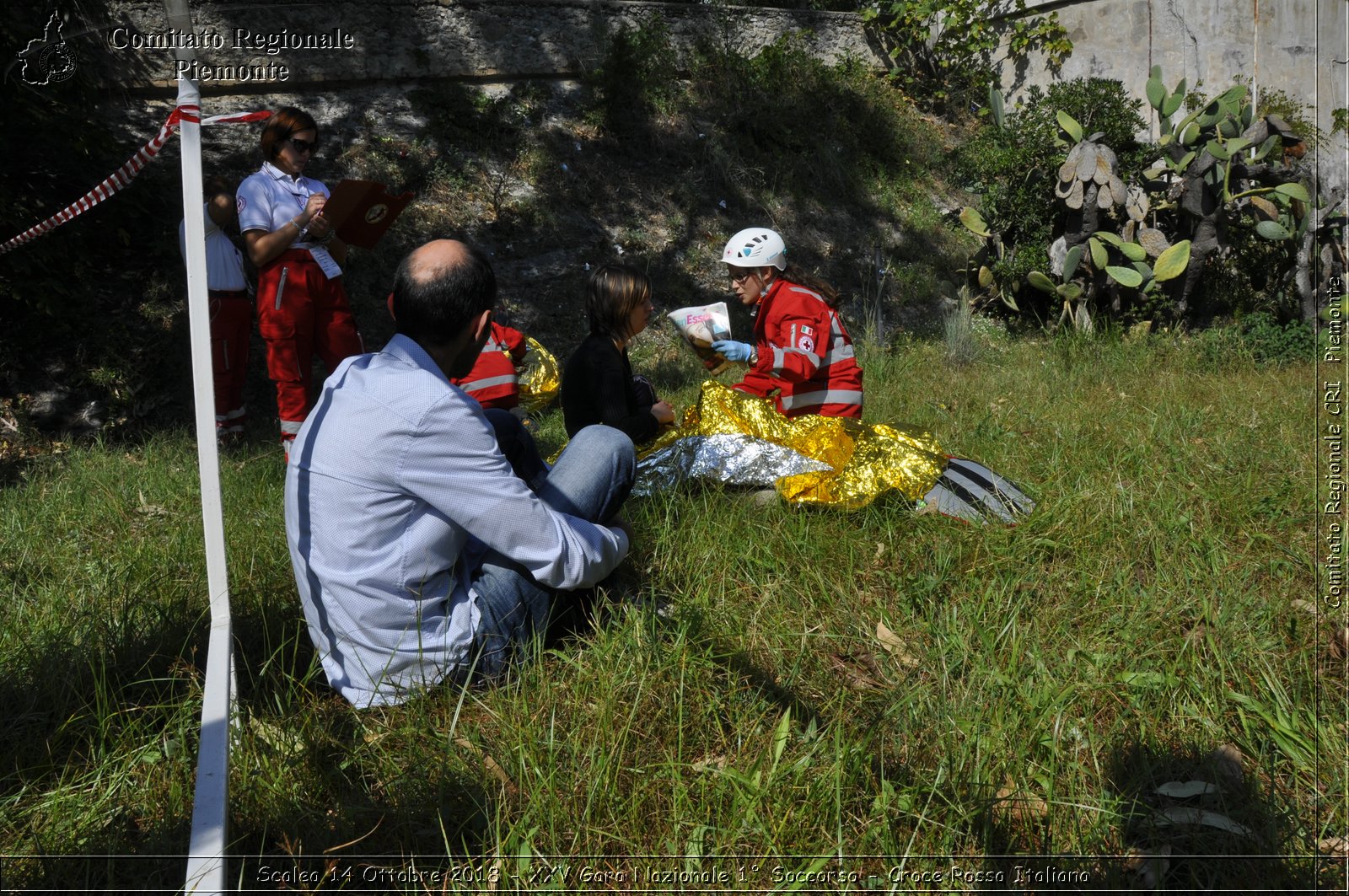 Scalea 14 Ottobre 2018 - XXV Gara Nazionale 1 Soccorso - Croce Rossa Italiana- Comitato Regionale del Piemonte