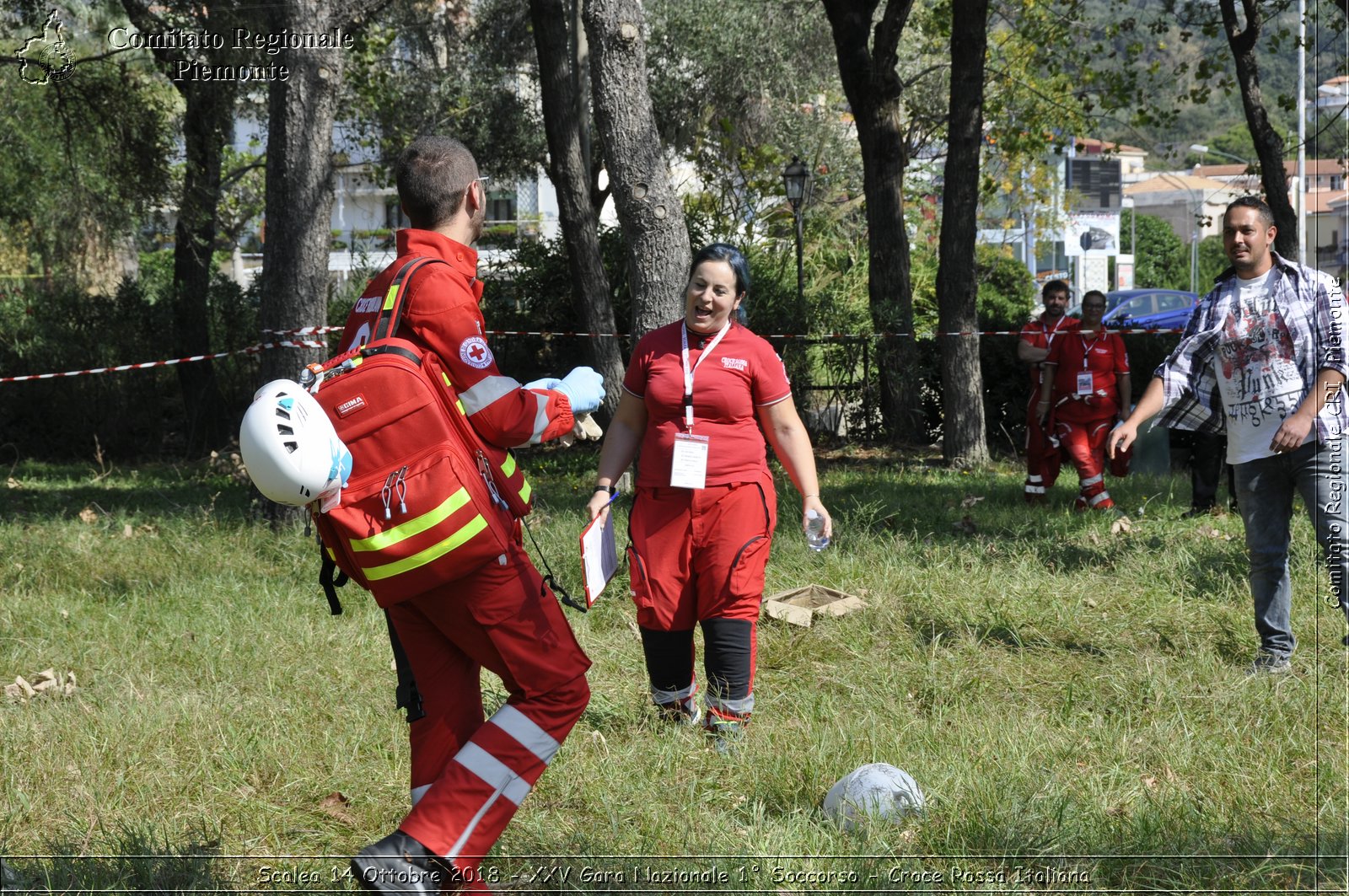 Scalea 14 Ottobre 2018 - XXV Gara Nazionale 1 Soccorso - Croce Rossa Italiana- Comitato Regionale del Piemonte