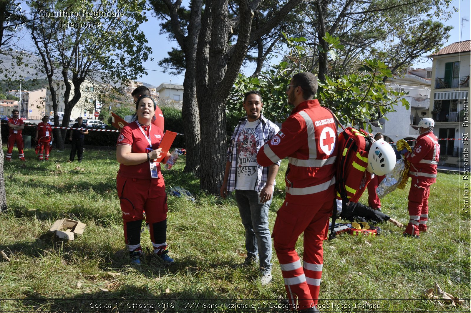 Scalea 14 Ottobre 2018 - XXV Gara Nazionale 1 Soccorso - Croce Rossa Italiana- Comitato Regionale del Piemonte