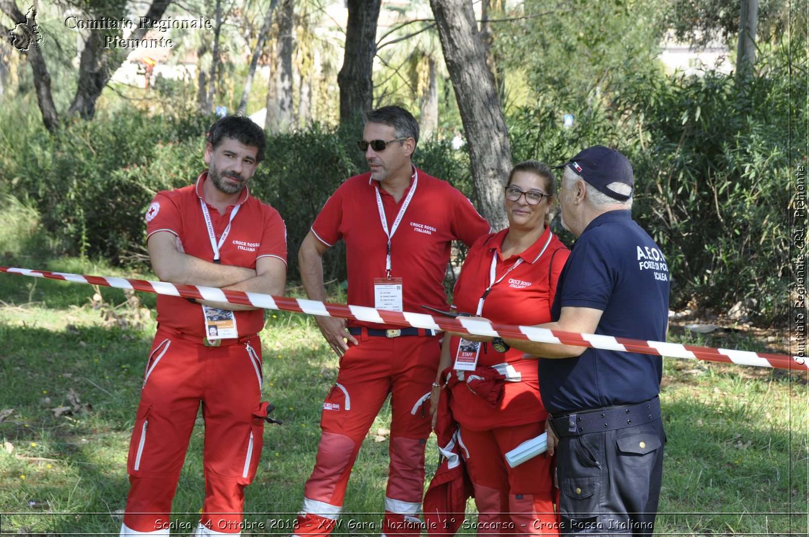 Scalea 14 Ottobre 2018 - XXV Gara Nazionale 1 Soccorso - Croce Rossa Italiana- Comitato Regionale del Piemonte