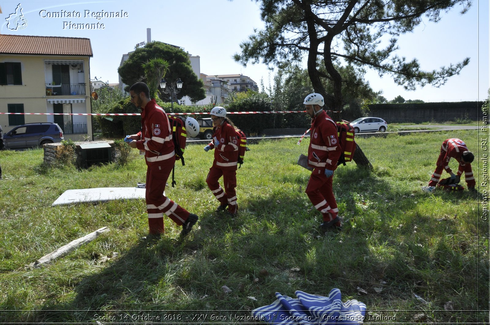 Scalea 14 Ottobre 2018 - XXV Gara Nazionale 1 Soccorso - Croce Rossa Italiana- Comitato Regionale del Piemonte