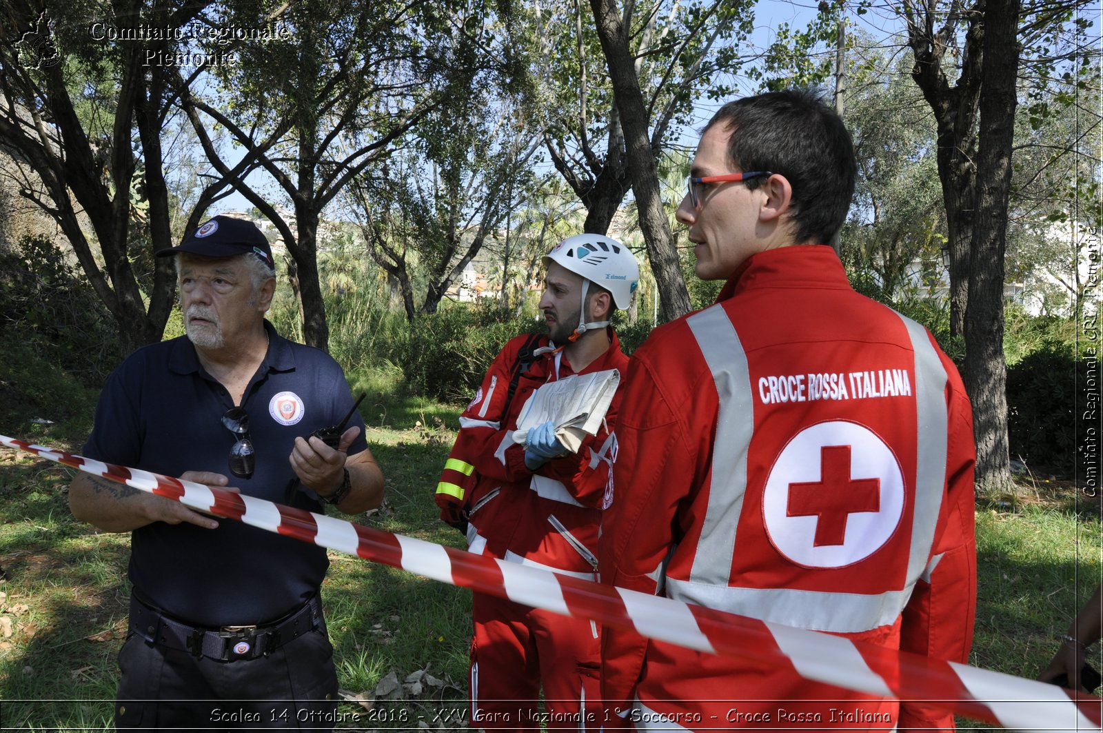 Scalea 14 Ottobre 2018 - XXV Gara Nazionale 1 Soccorso - Croce Rossa Italiana- Comitato Regionale del Piemonte