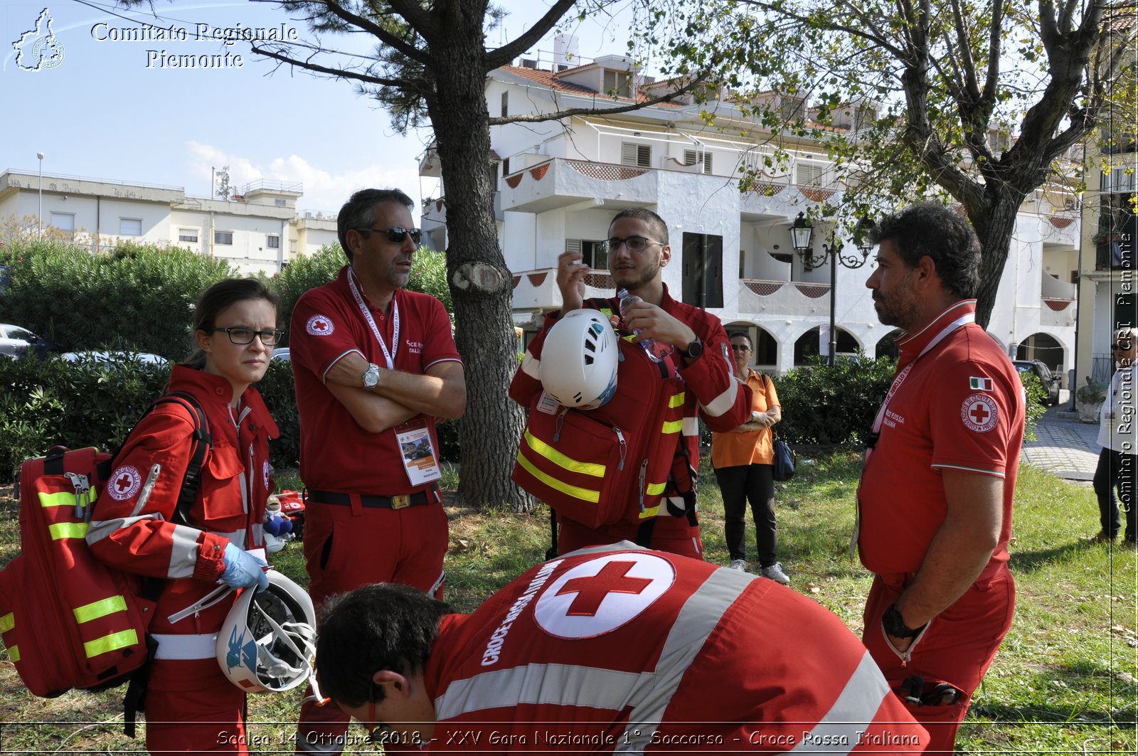 Scalea 14 Ottobre 2018 - XXV Gara Nazionale 1 Soccorso - Croce Rossa Italiana- Comitato Regionale del Piemonte