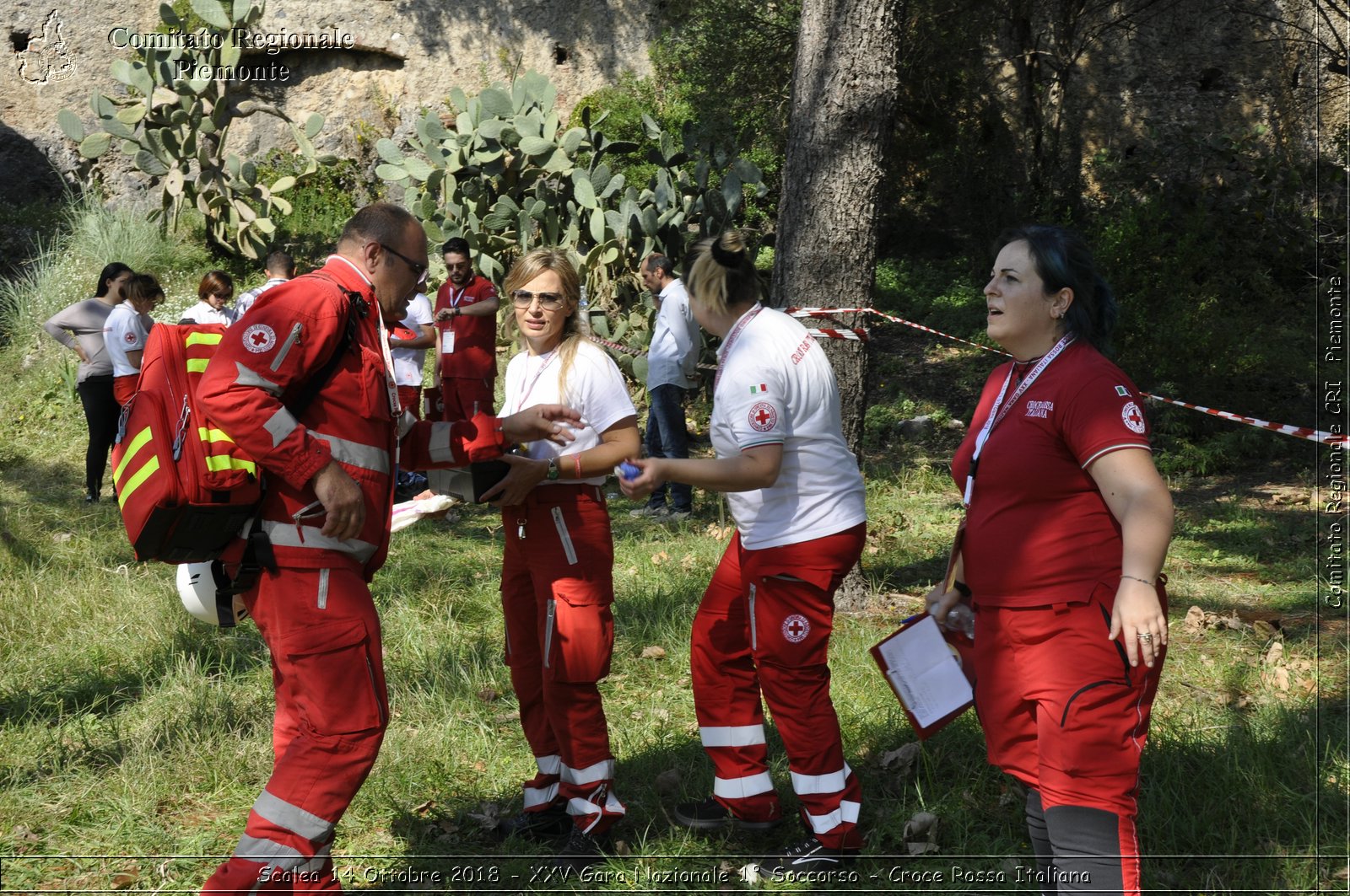 Scalea 14 Ottobre 2018 - XXV Gara Nazionale 1 Soccorso - Croce Rossa Italiana- Comitato Regionale del Piemonte